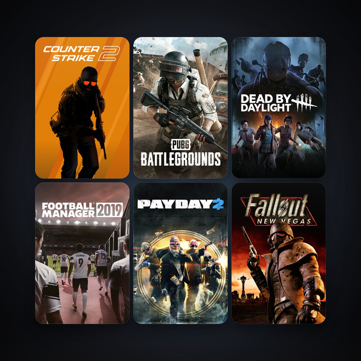 CS2 Prime + Fallout 3: Game of the Year Edition, 38 games, Steam 10, clean — HabibiAccounts