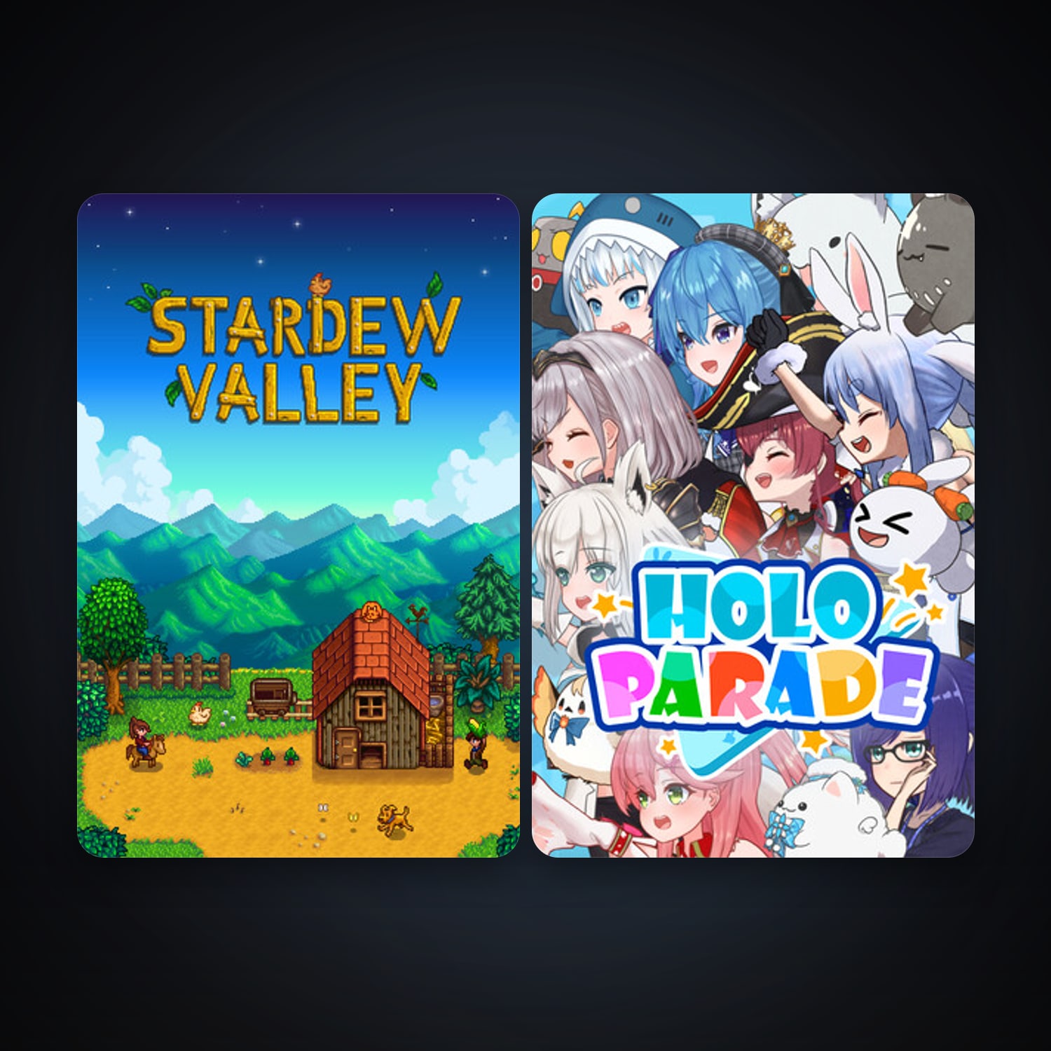 Steam account: Stardew Valley + HoloParade, 3 games, clean — level 5 — HabibiAccounts