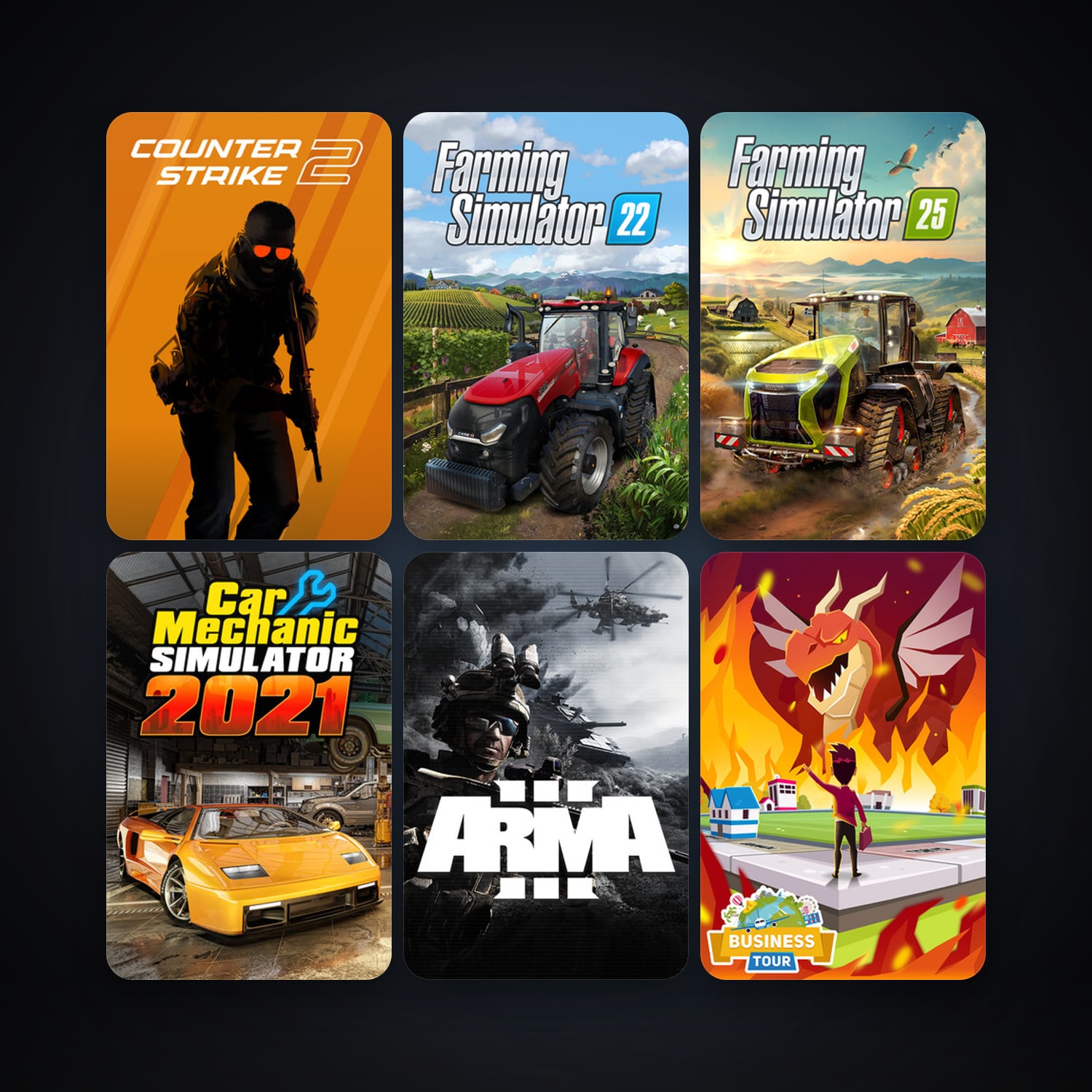 CS2 Prime + Arma 3, 20 games, clean — HabibiAccounts