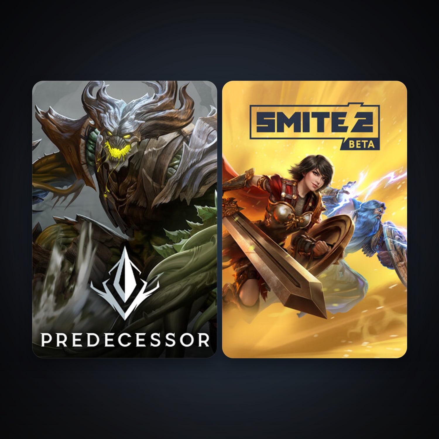 Predecessor + SMITE 2, 3 games, clean — HabibiAccounts