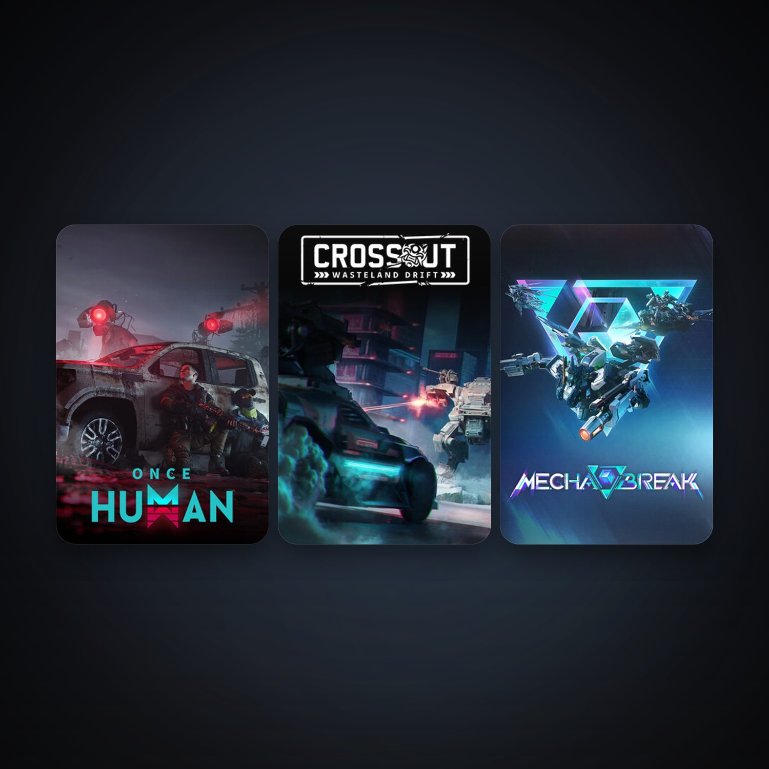 Crossout + Once Human, 4 games, clean — HabibiAccounts