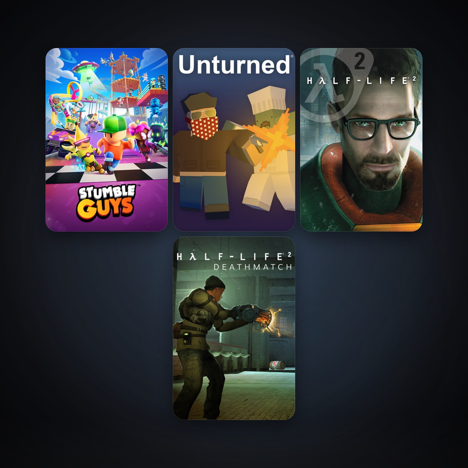 Half-Life 2 + Half-Life 2: Deathmatch, 12 games, clean — HabibiAccounts
