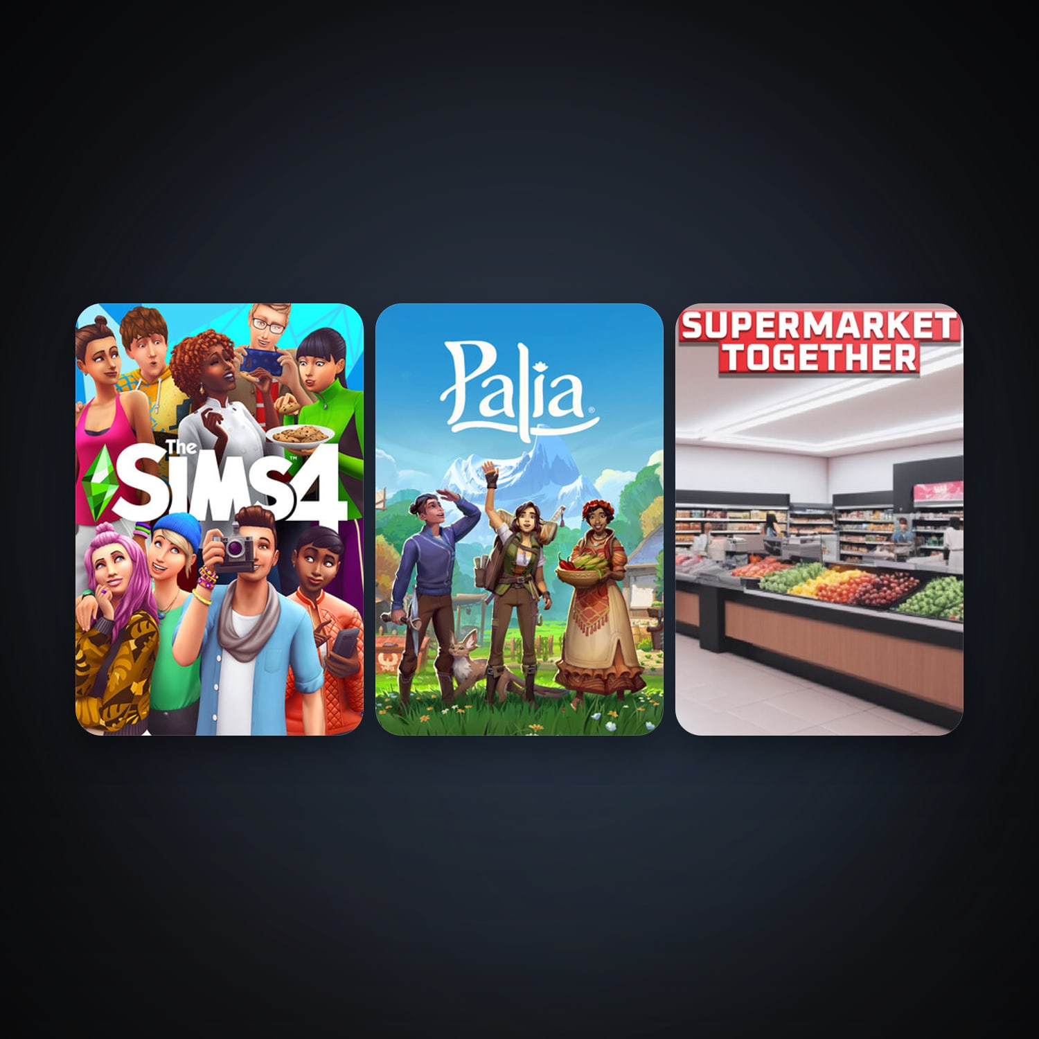 The Sims 4 + Palia, 3 games, clean — HabibiAccounts
