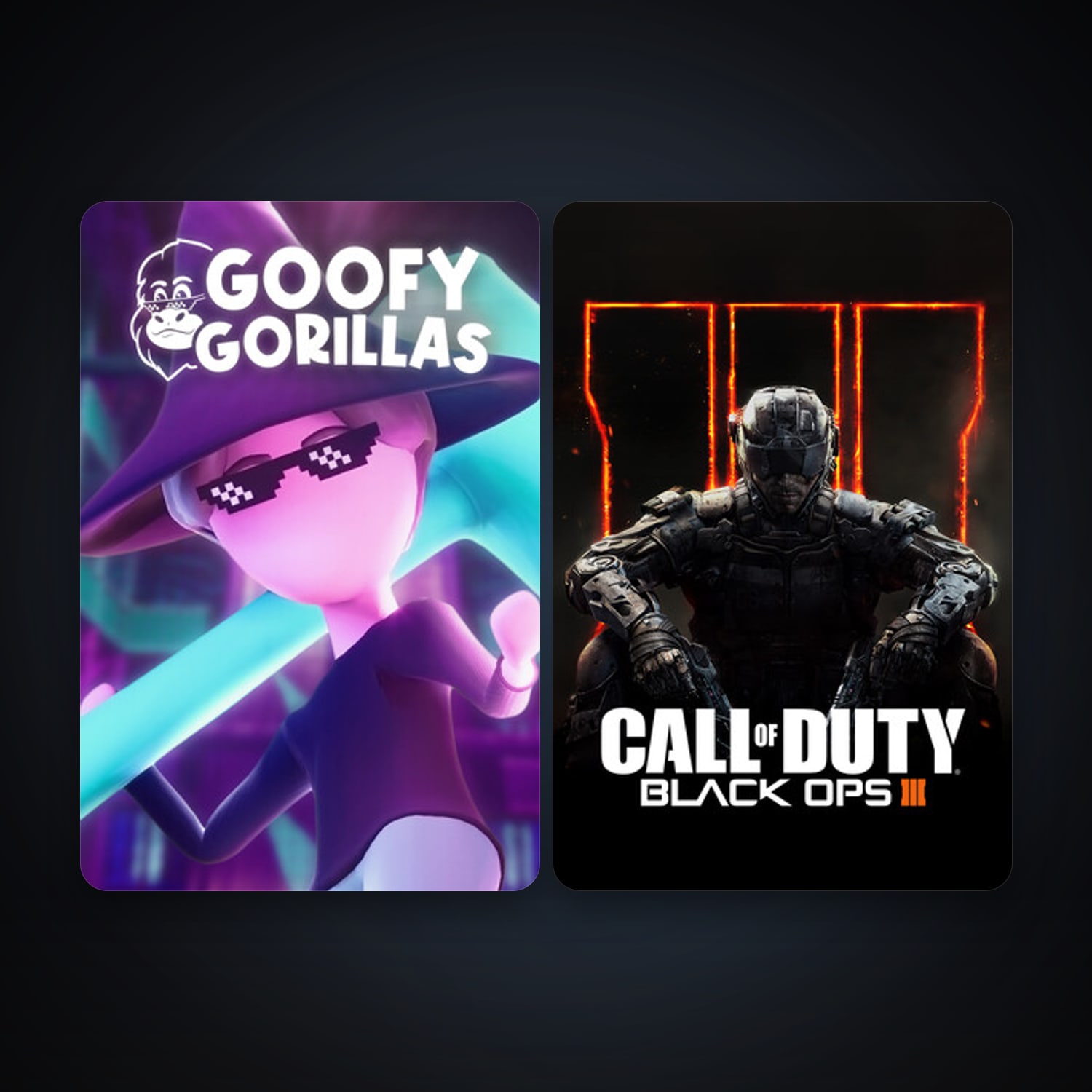 Call of Duty: Black Ops III + Goofy Gorillas, 9 games, clean — HabibiAccounts
