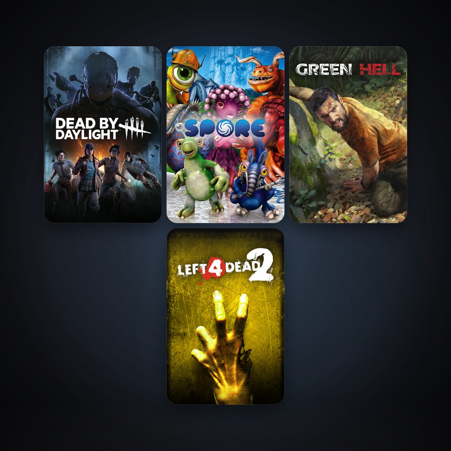 Left 4 Dead + Left 4 Dead 2, 5 games, clean — HabibiAccounts