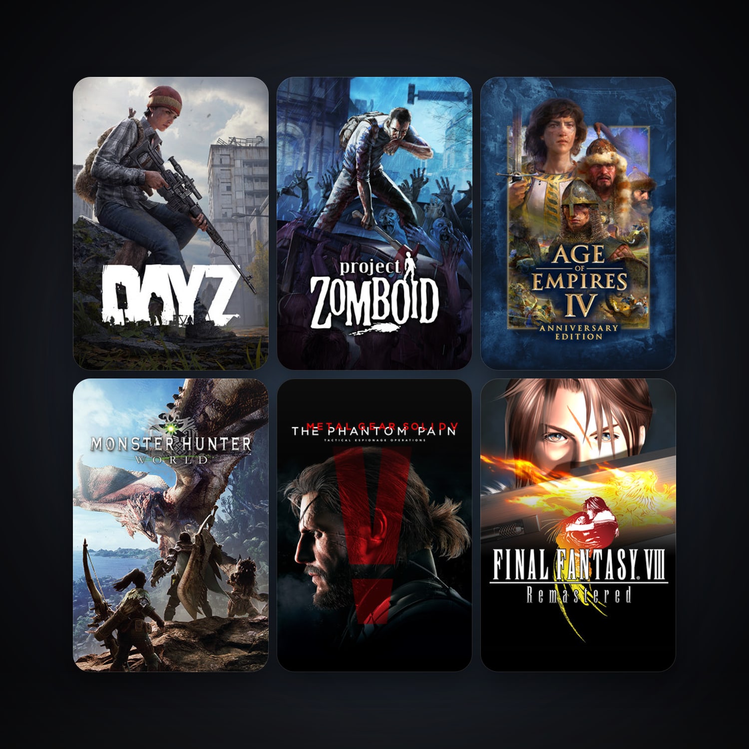 Project Zomboid + DayZ, 41 games, clean — HabibiAccounts