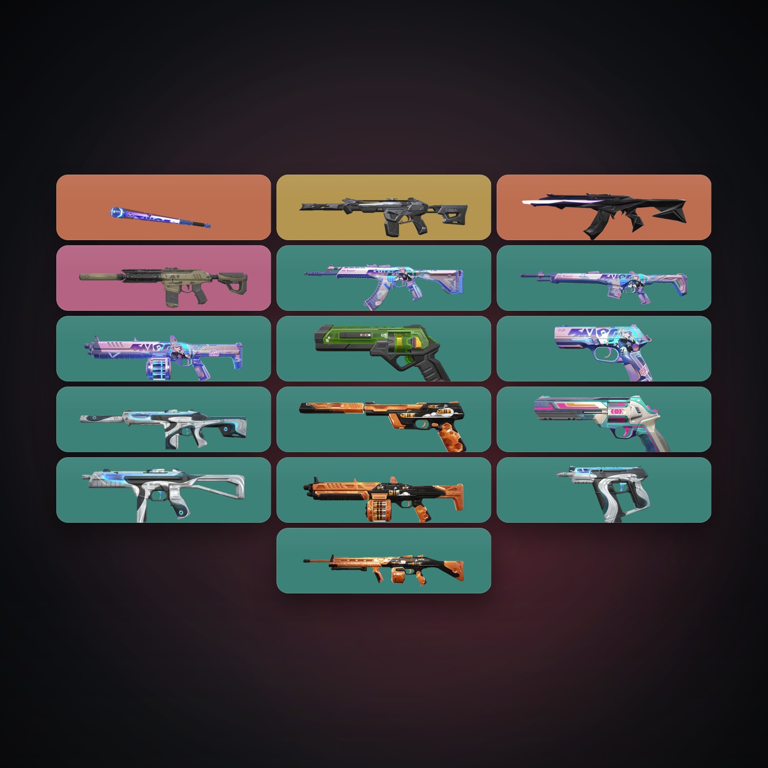 AP Bronze 2 locker — 1 knives, 18 skins, lvl 100 — HabibiAccounts