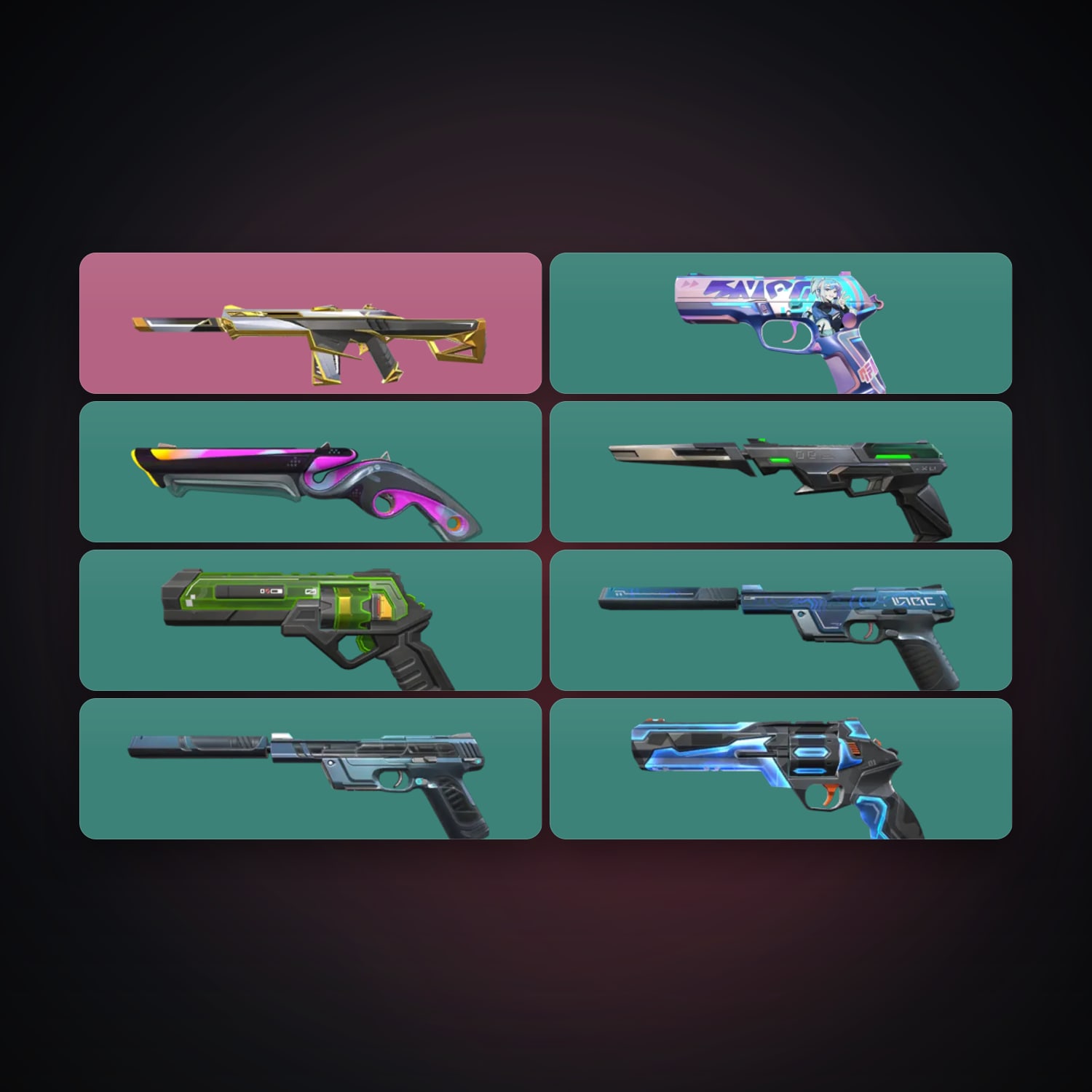 EU Bronze 1 locker — 8 skins, lvl 198 — HabibiAccounts