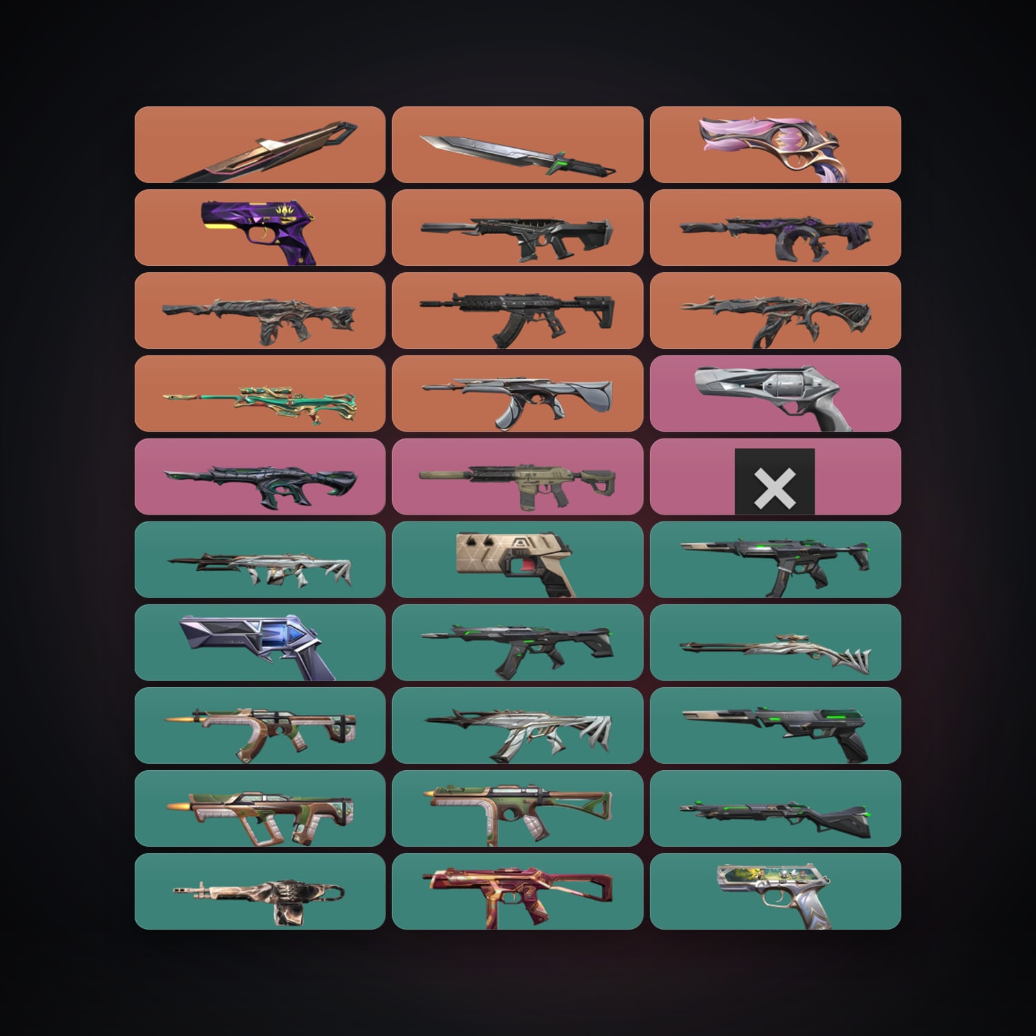 EU Gold 2 locker — 2 knives, 49 skins, lvl 95 — HabibiAccounts