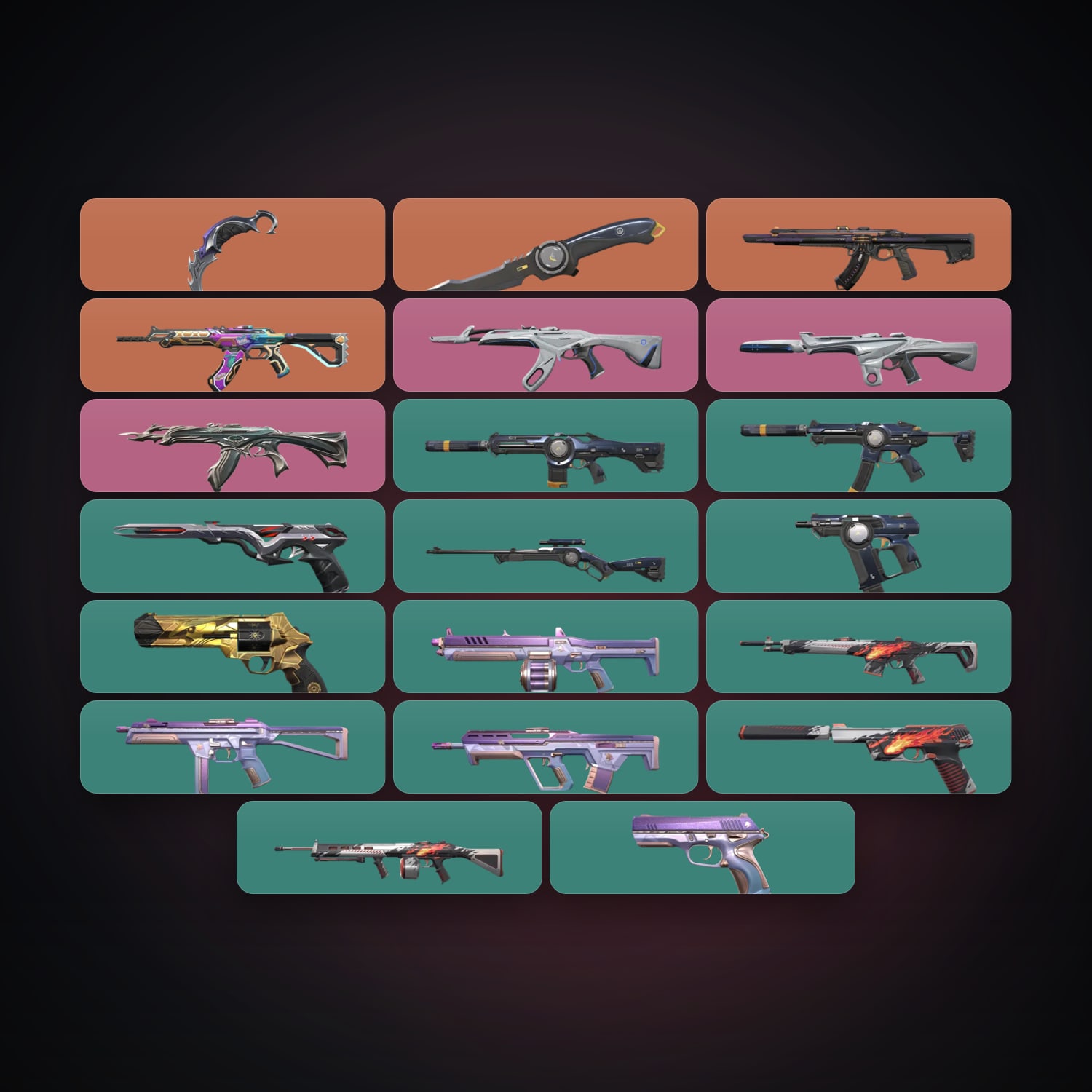AP Gold 3 locker — 2 knives, 22 skins, lvl 155 — HabibiAccounts