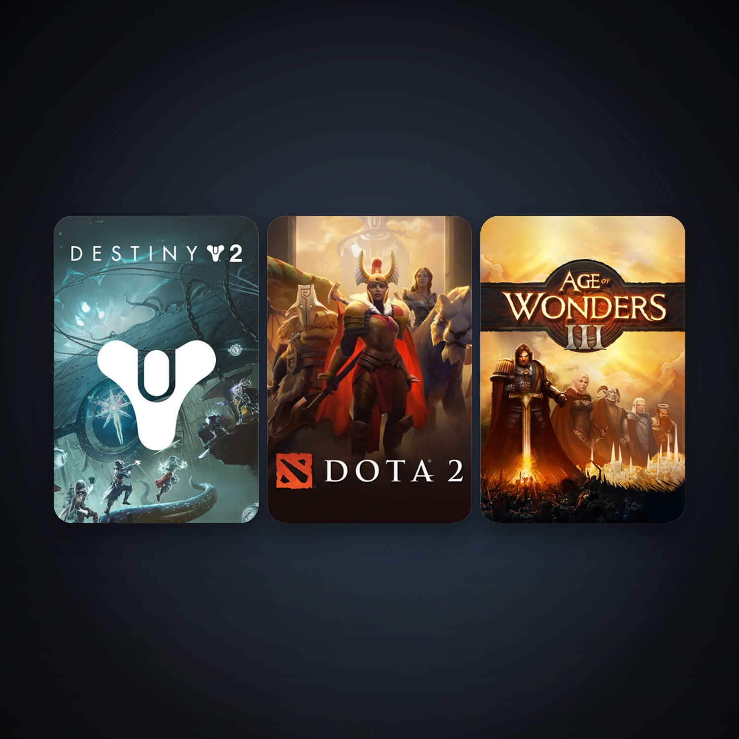 Dota 2 + Age of Wonders III, 20 games, clean — HabibiAccounts