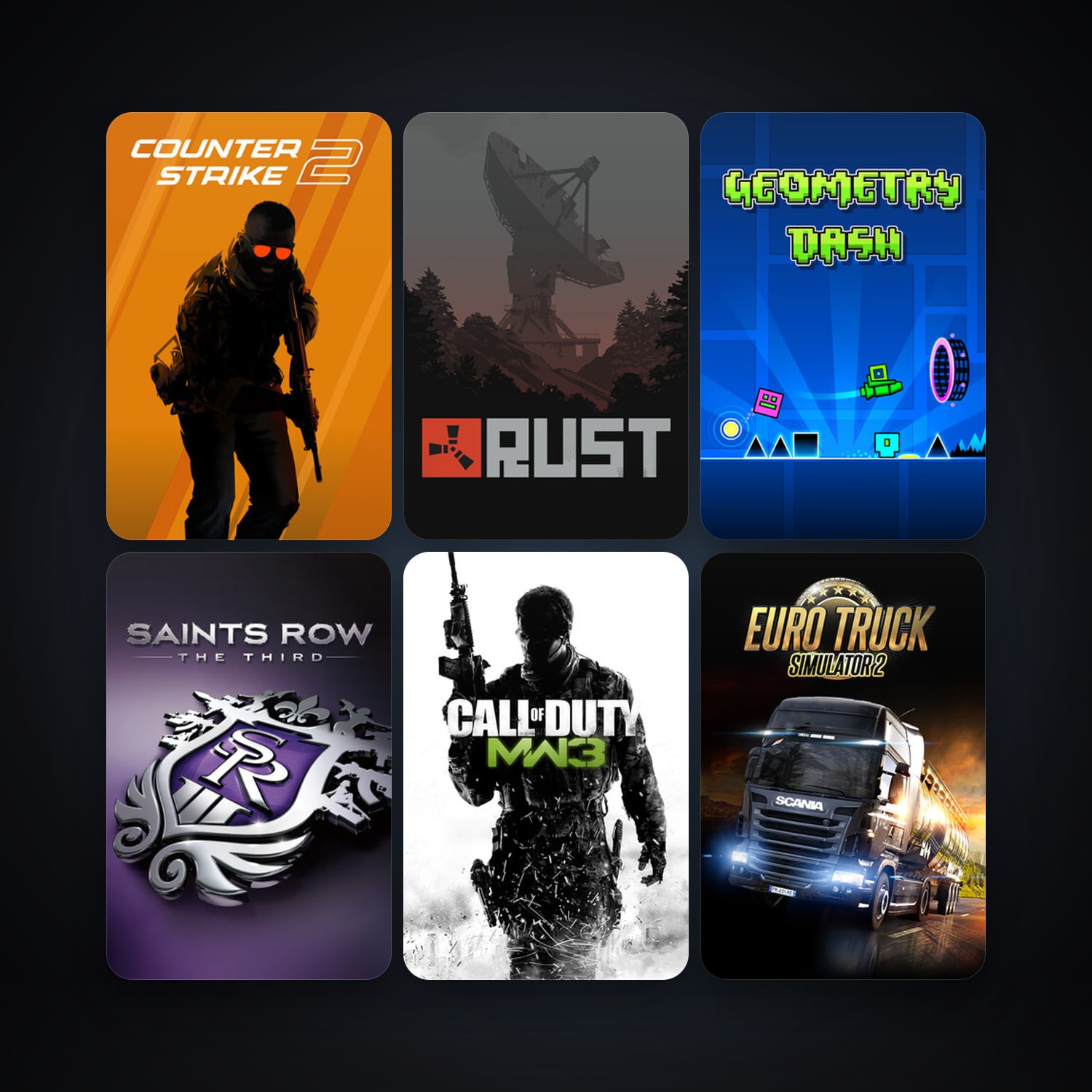 CS2 Prime + Call of Duty: Modern Warfare 3 (2011), 93 games, Steam 10, clean — HabibiAccounts