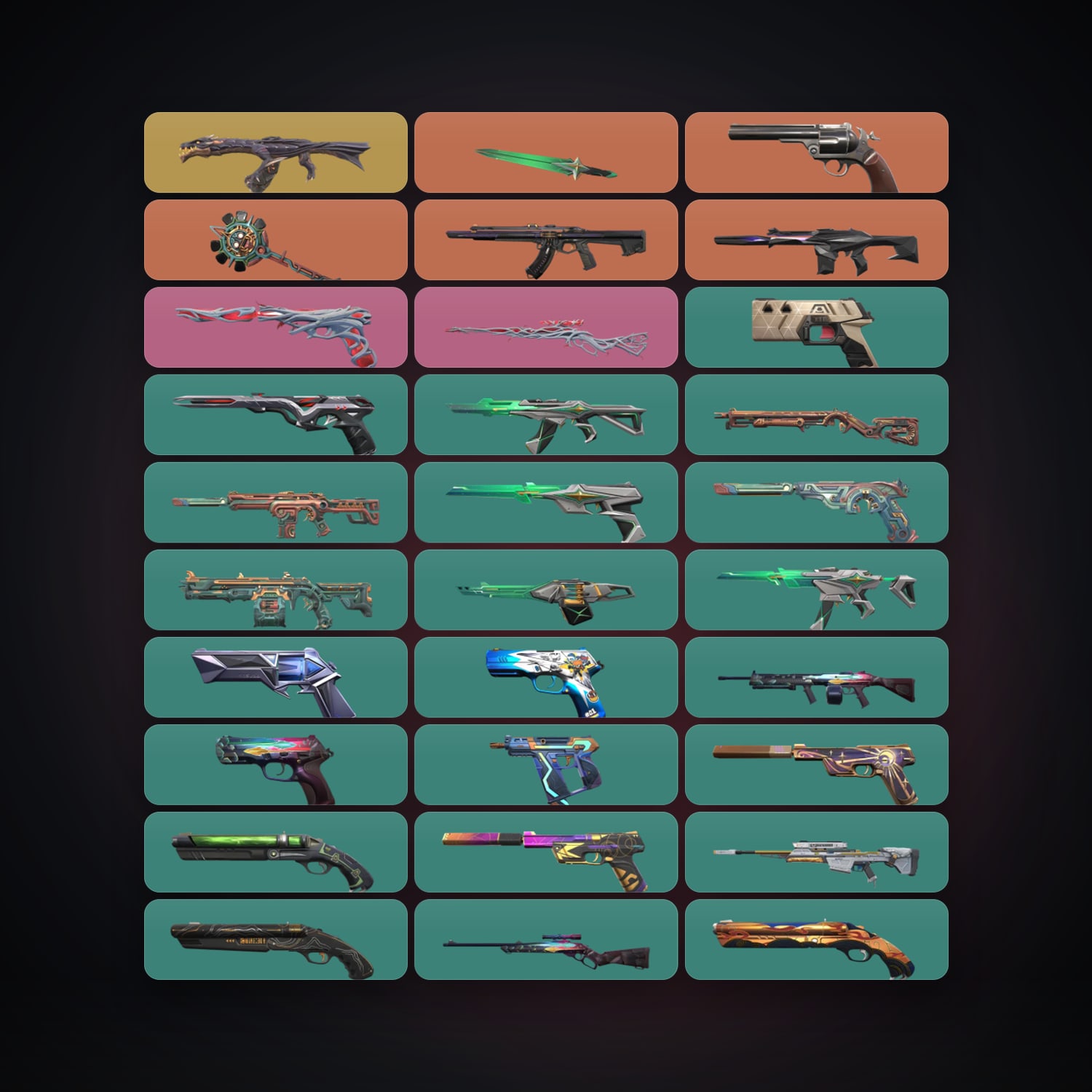 EU Gold 1 locker — 2 knives, 46 skins, lvl 219 — HabibiAccounts