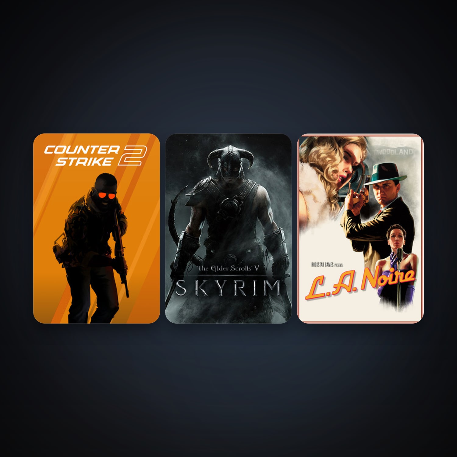CS2 Prime + The Elder Scrolls V: Skyrim, 3 games, clean — HabibiAccounts