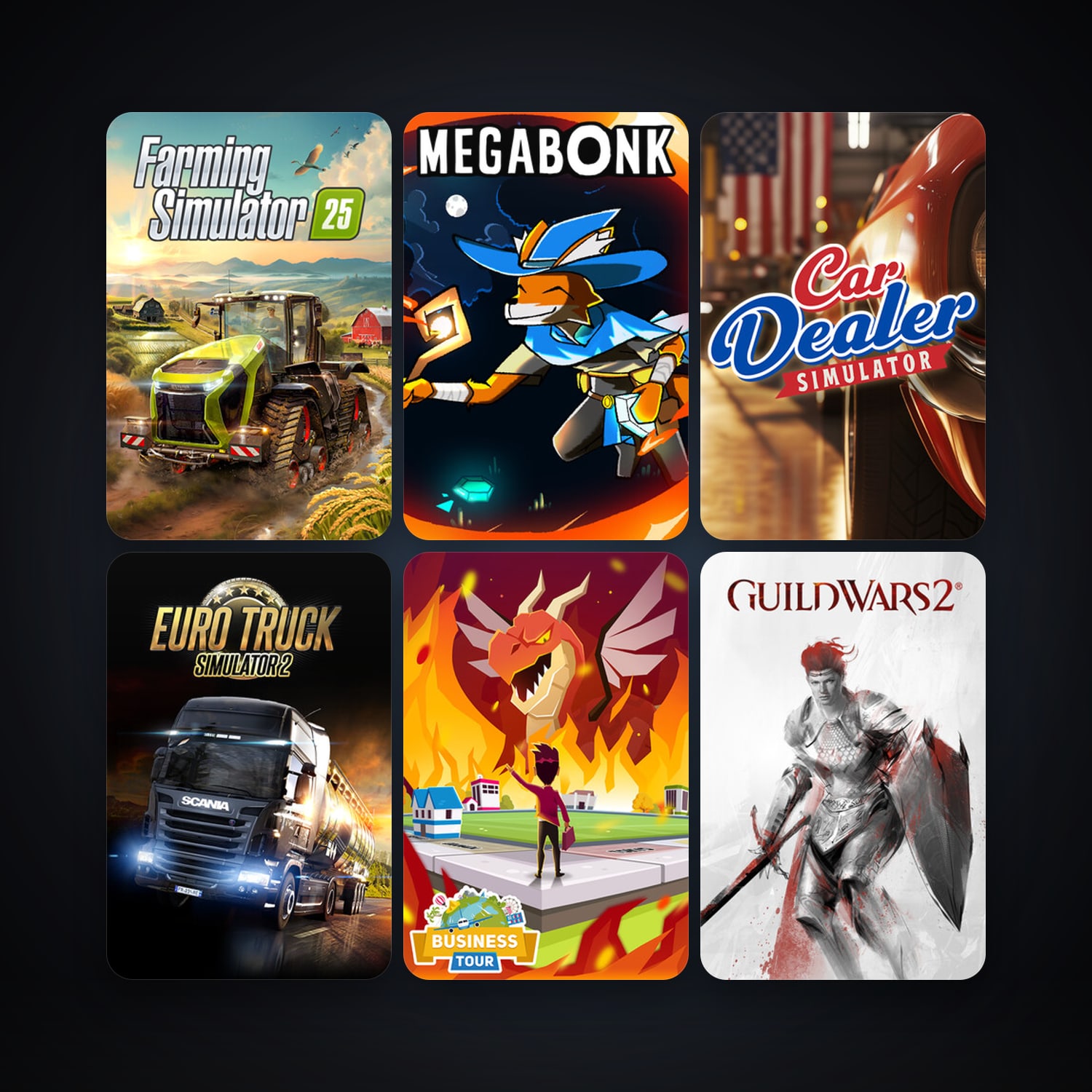 Euro Truck Simulator 2 + resident evil 4 (2005), 19 games, clean — HabibiAccounts