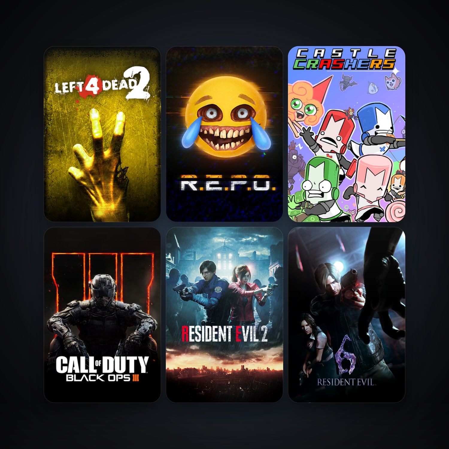 Left 4 Dead 2 + Castle Crashers, 32 games, clean — HabibiAccounts
