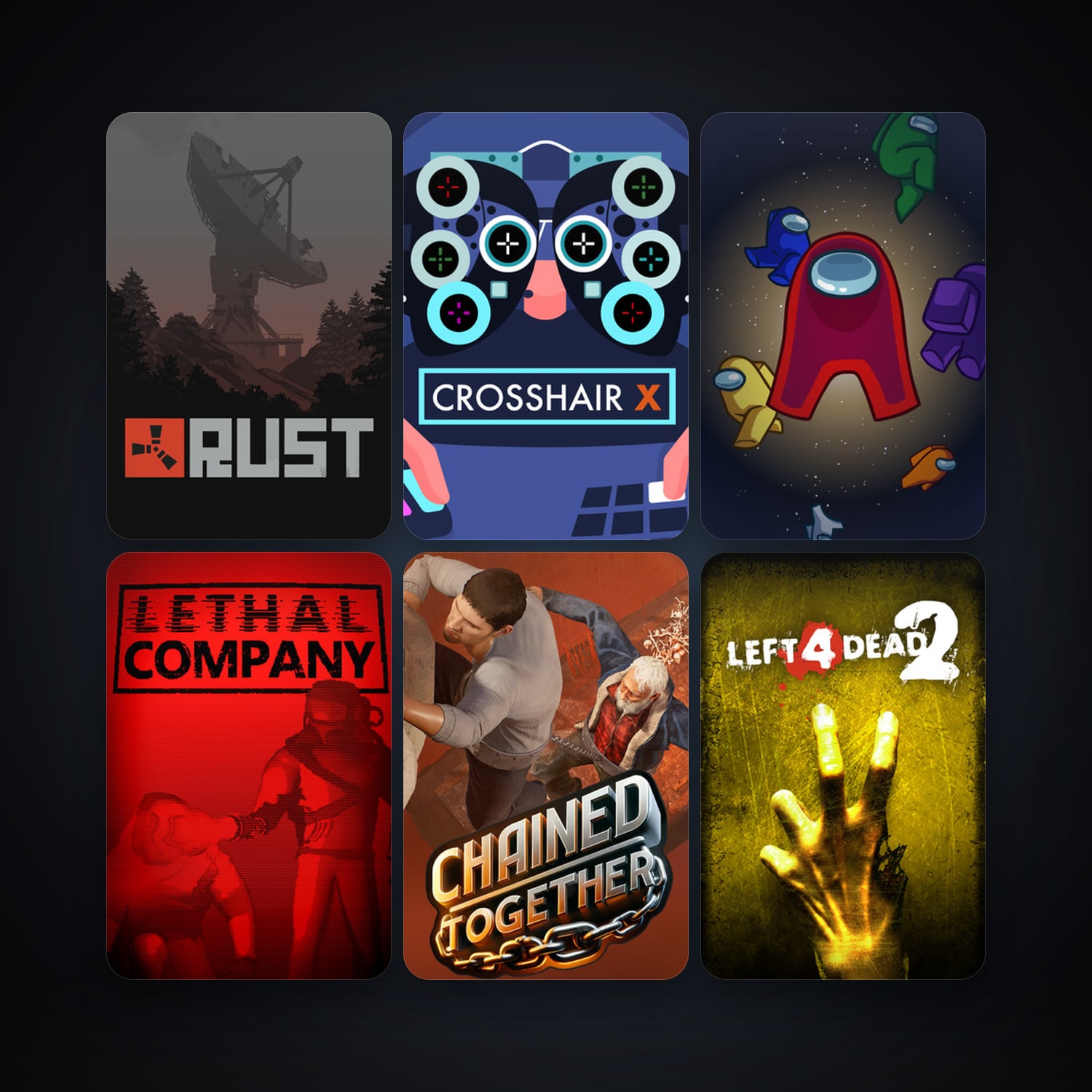 Left 4 Dead 2 + Rust, 14 games, clean — HabibiAccounts