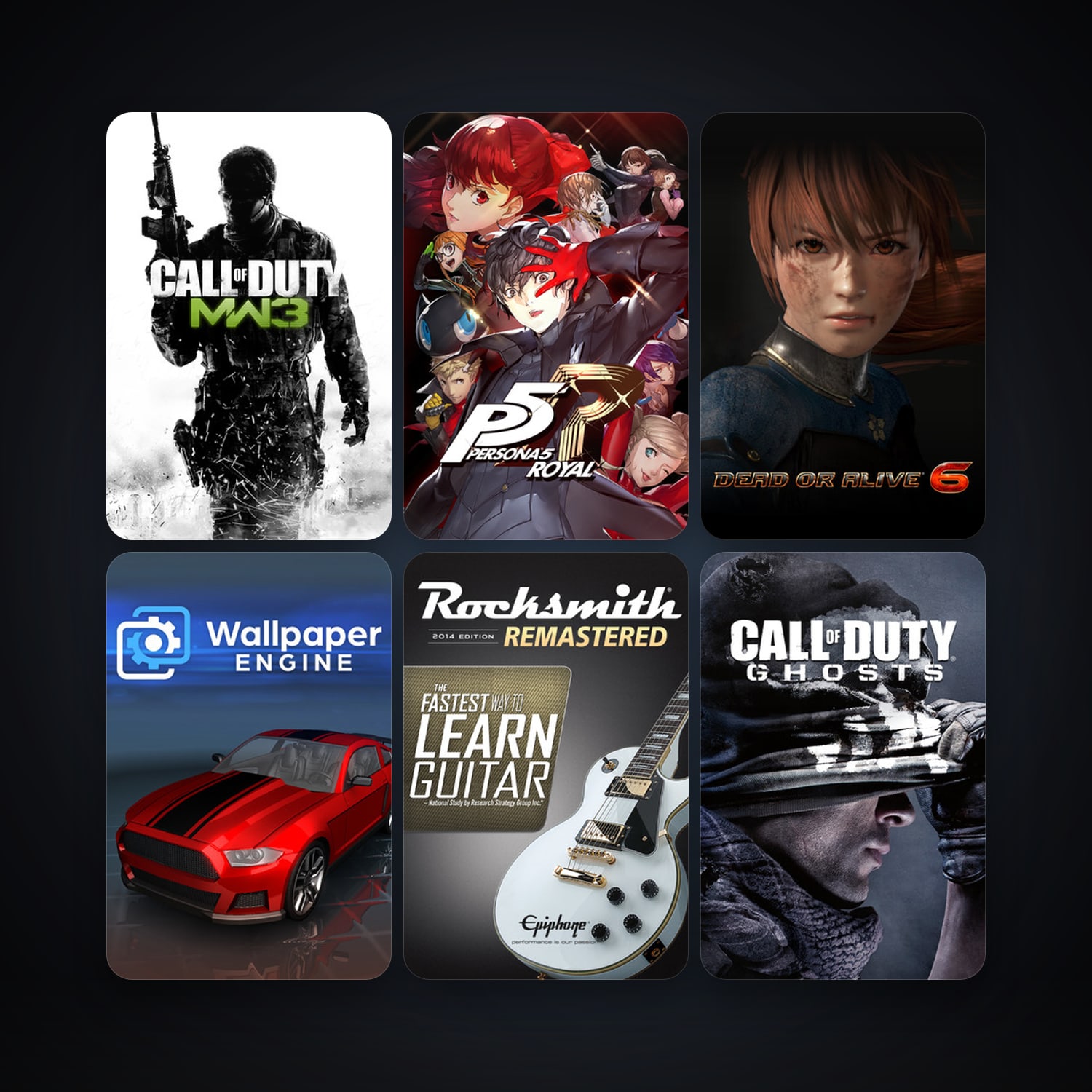 Call of Duty: Modern Warfare 3 (2011) + Call of Duty: Modern Warfare 3 - Multiplayer, 34 games, Steam 11, clean — HabibiAccounts