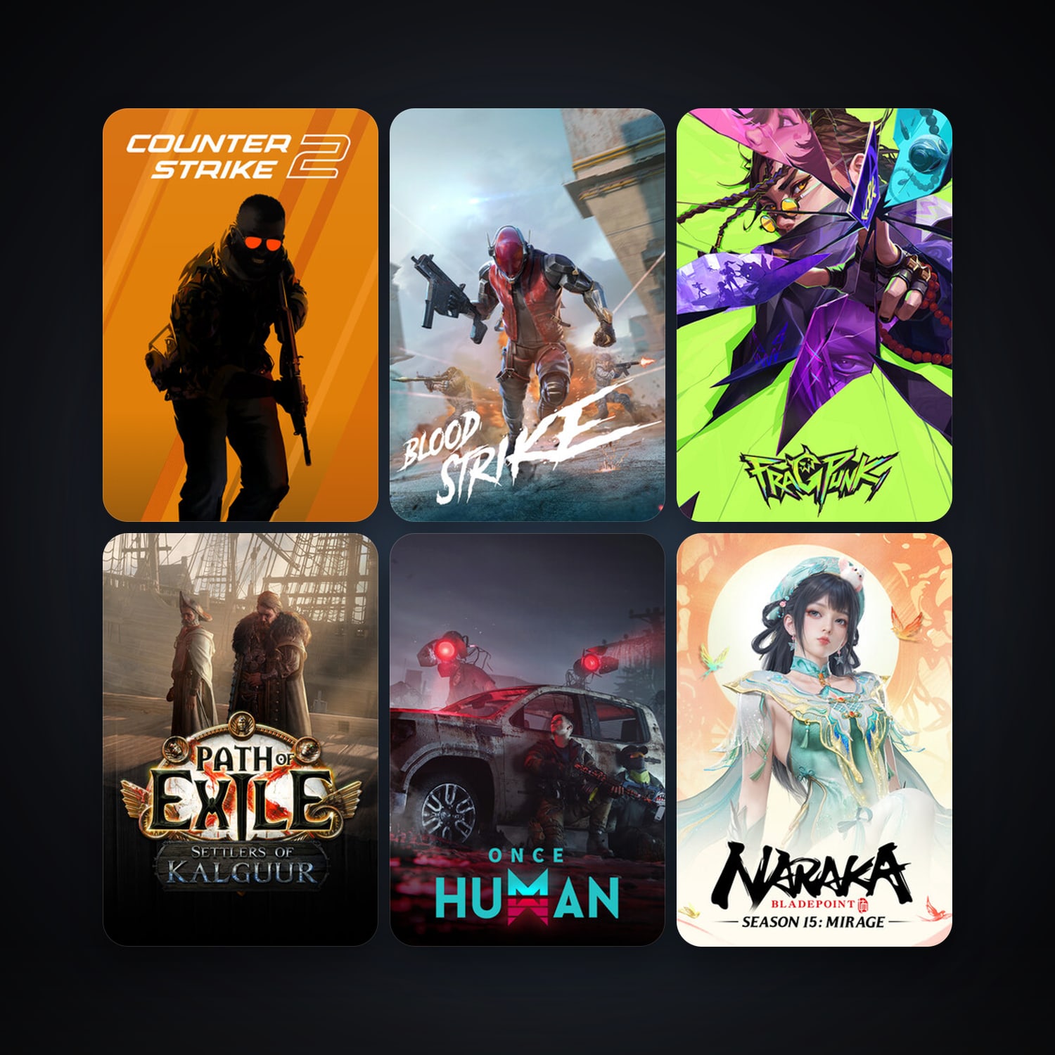 CS2 Prime + Path of Exile, 7 games, clean — HabibiAccounts