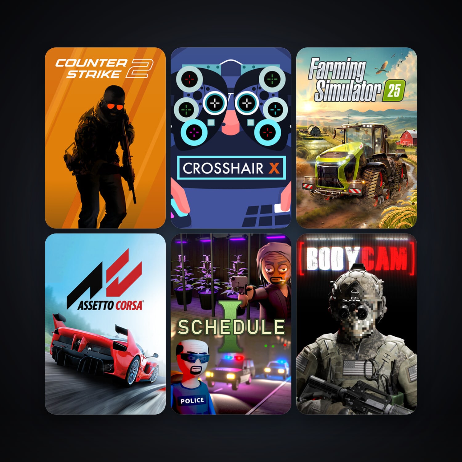 CS2 Prime + Assetto Corsa, 51 games, clean — HabibiAccounts