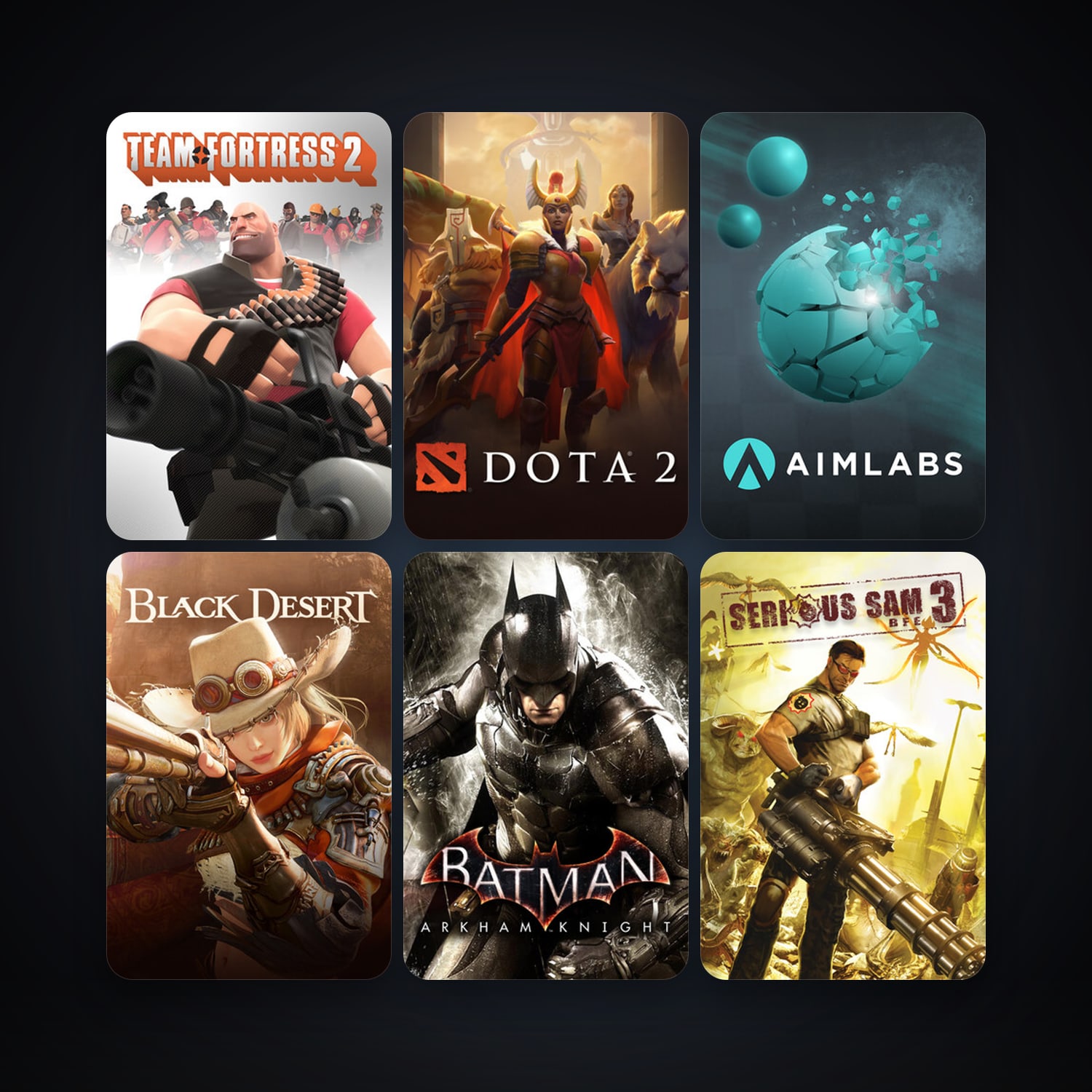 Team Fortress 2 + Dota 2, 20 games, clean — HabibiAccounts