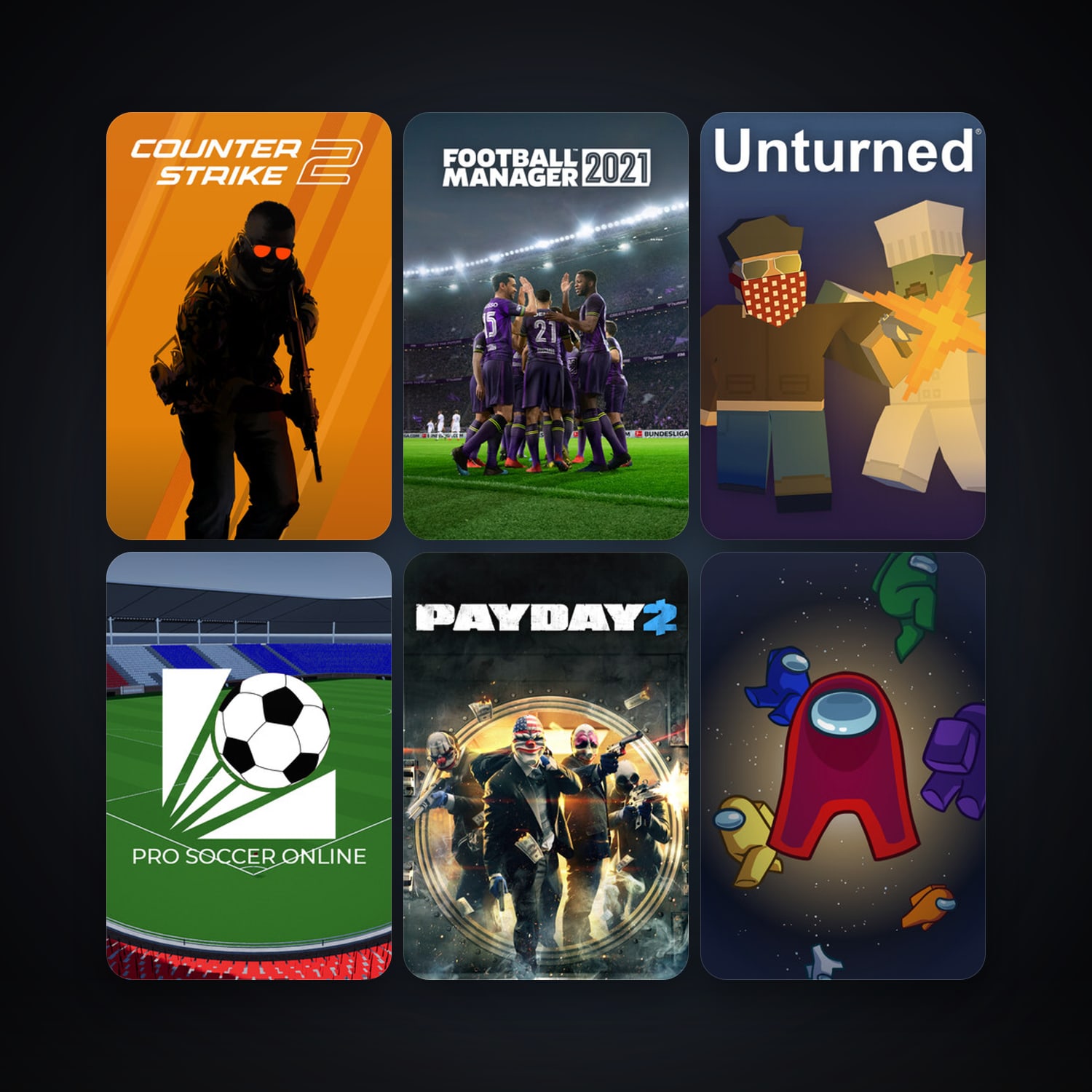 CS2 Prime + PAYDAY 2, 8 games, clean — HabibiAccounts