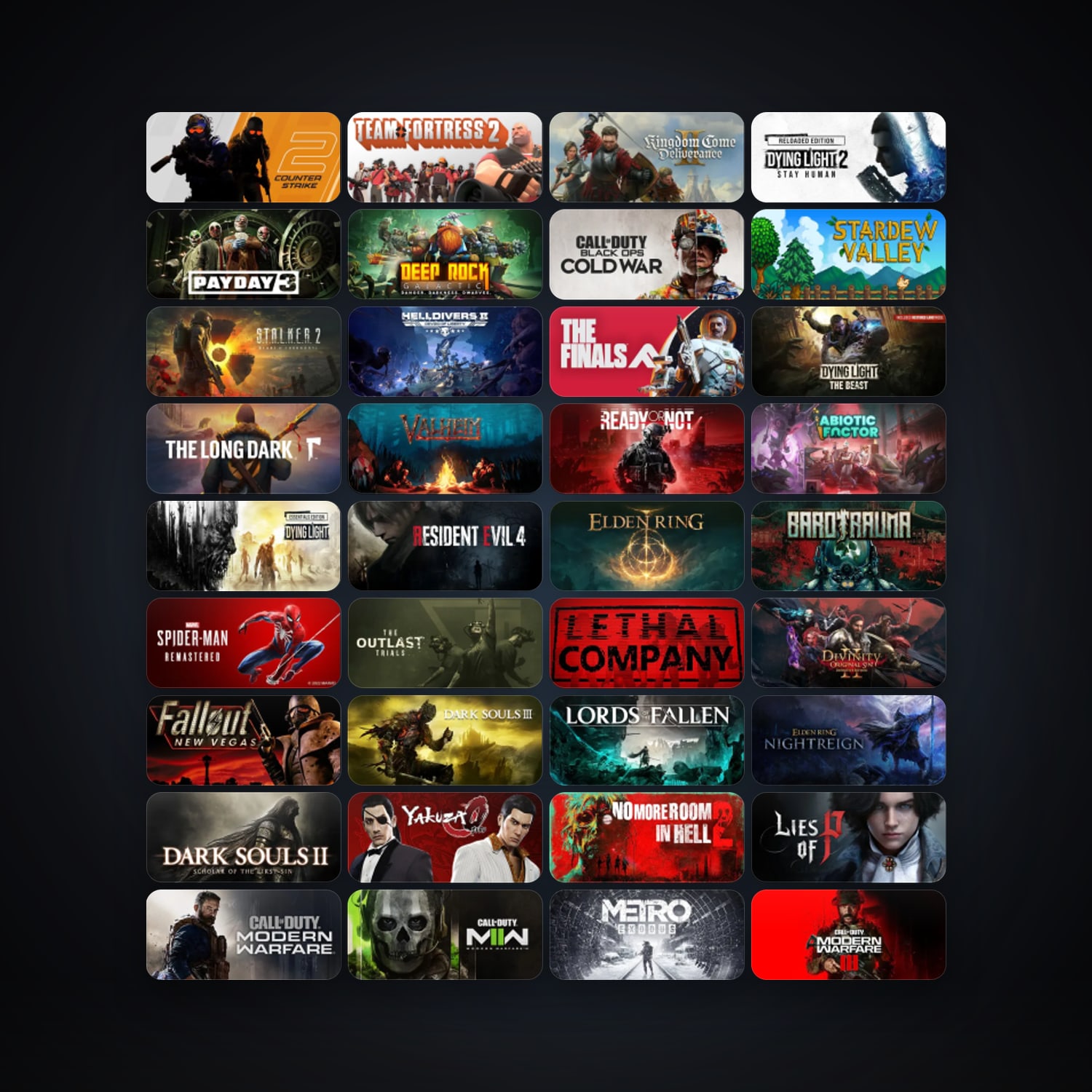 Steam 409 games, Steam 56, clean — HabibiAccounts