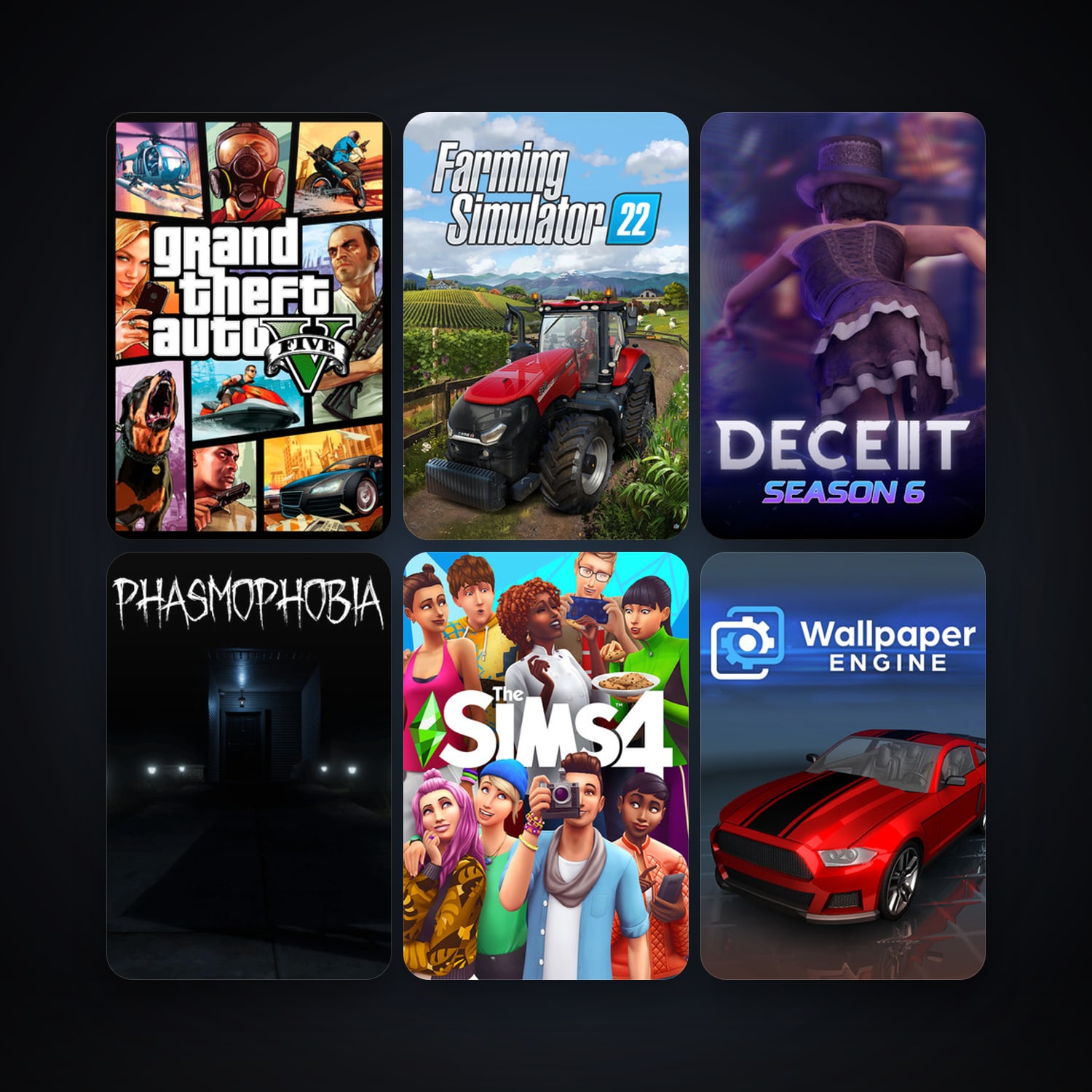GROUND BRANCH + GTA V, 15 games, clean — HabibiAccounts