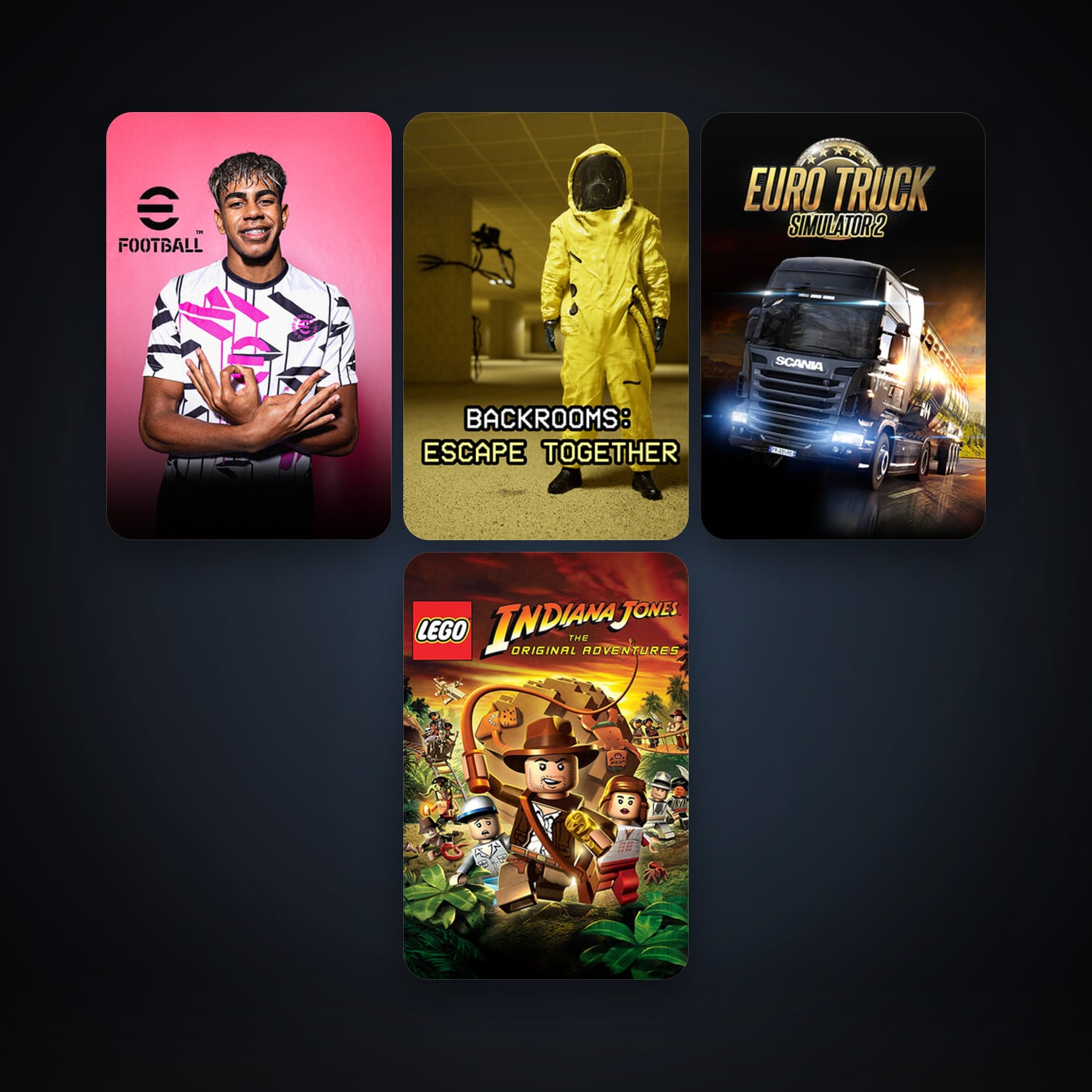 LEGO Indiana Jones: The Original Adventures + Tomb Raider, 27 games, clean — HabibiAccounts