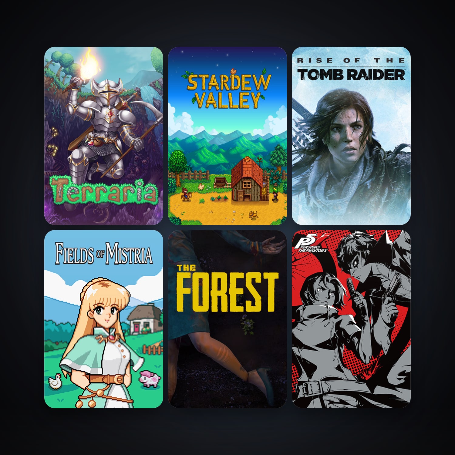 Terraria + The Forest, 18 games, clean — HabibiAccounts