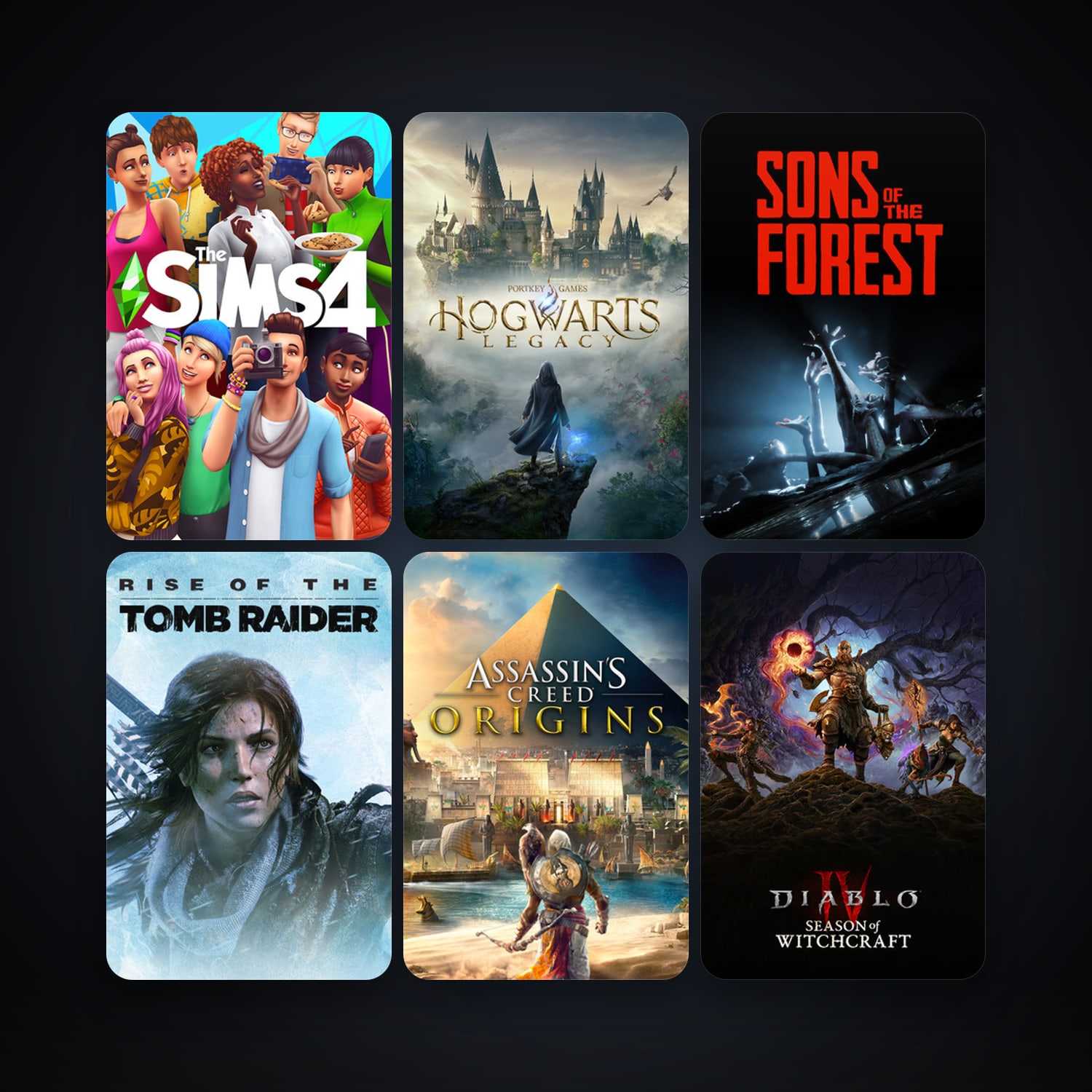 Assassin’s Creed Brotherhood + Rise of the Tomb Raider, 14 games, clean — HabibiAccounts