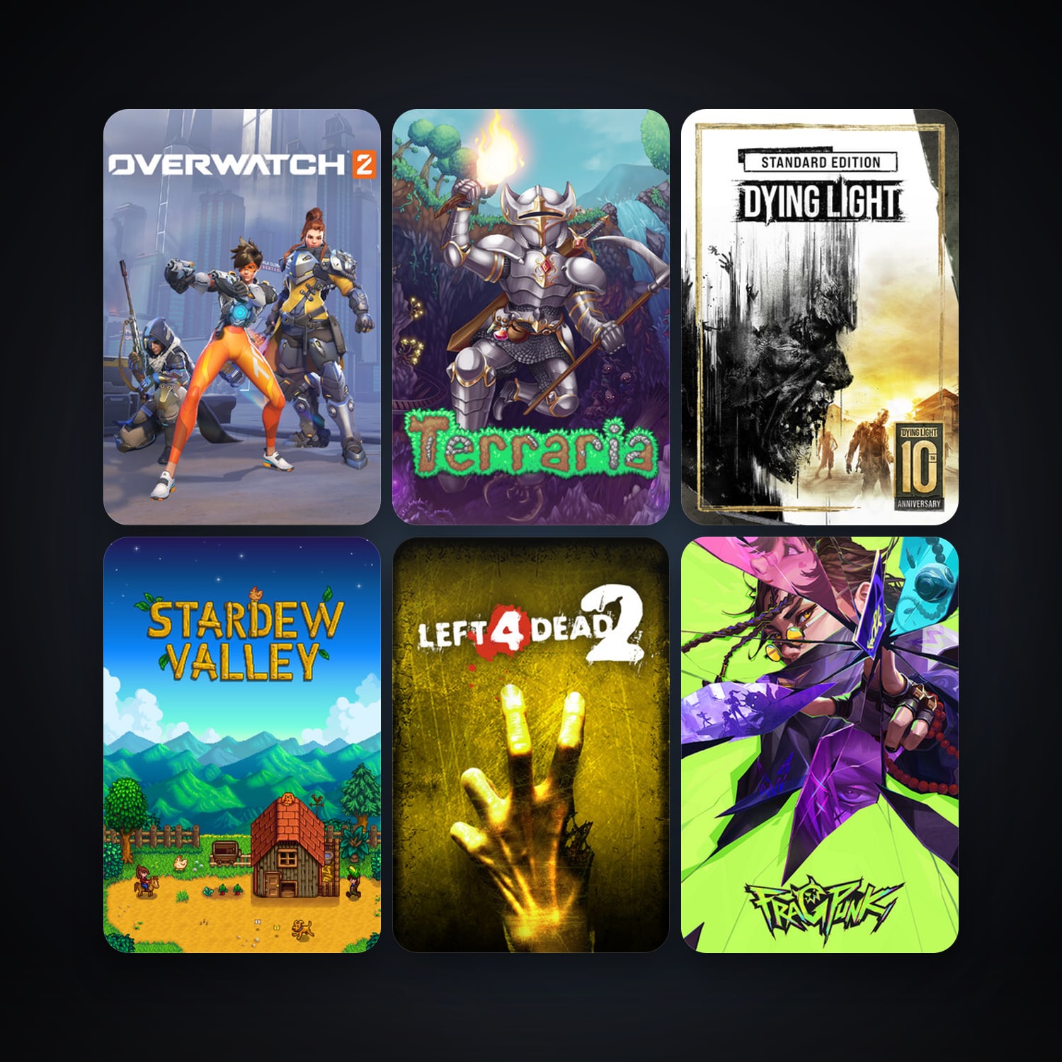 Left 4 Dead 2 + Terraria, 53 games, clean — HabibiAccounts