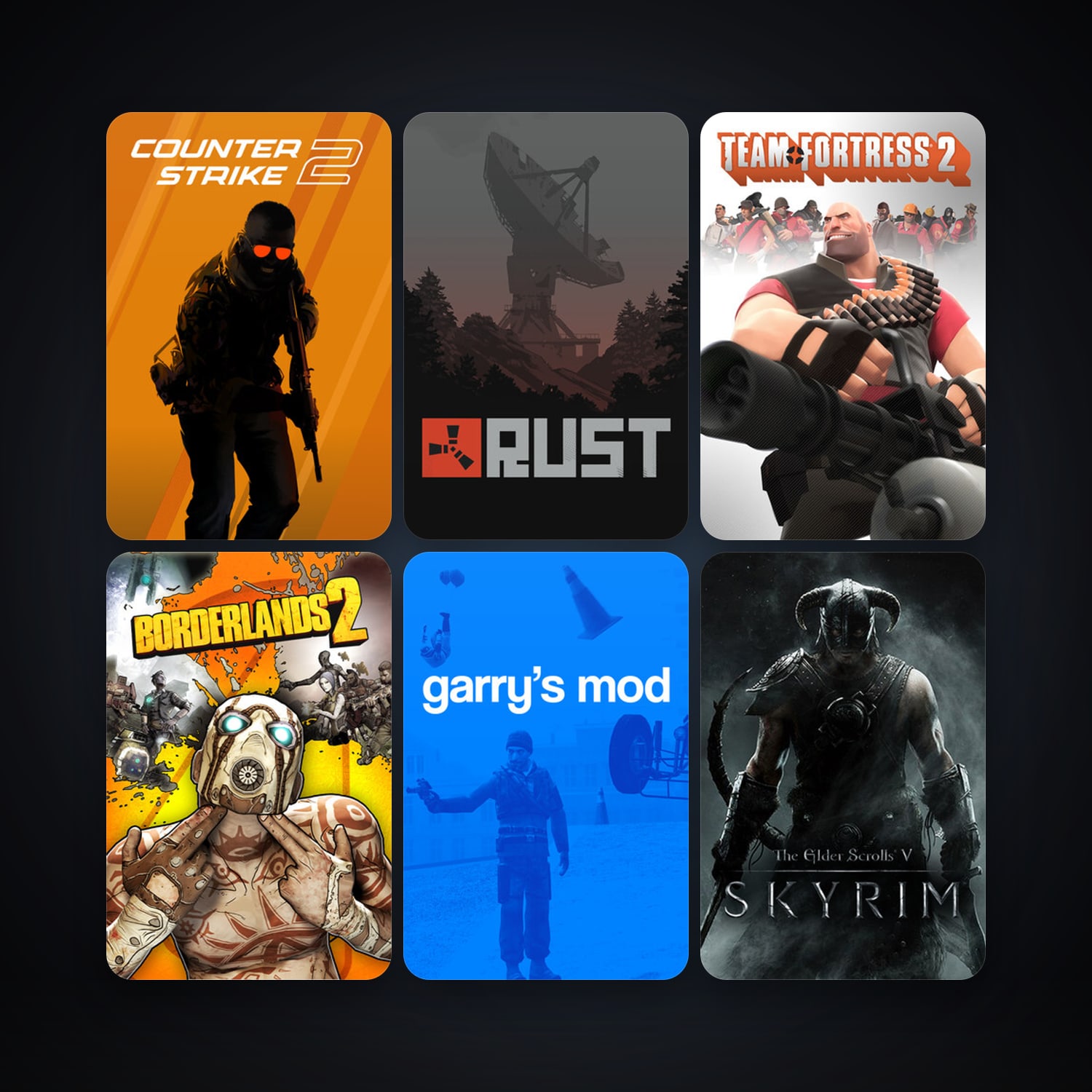 Counter-Strike + Half-Life 2, 62 games, Steam 12, clean — HabibiAccounts