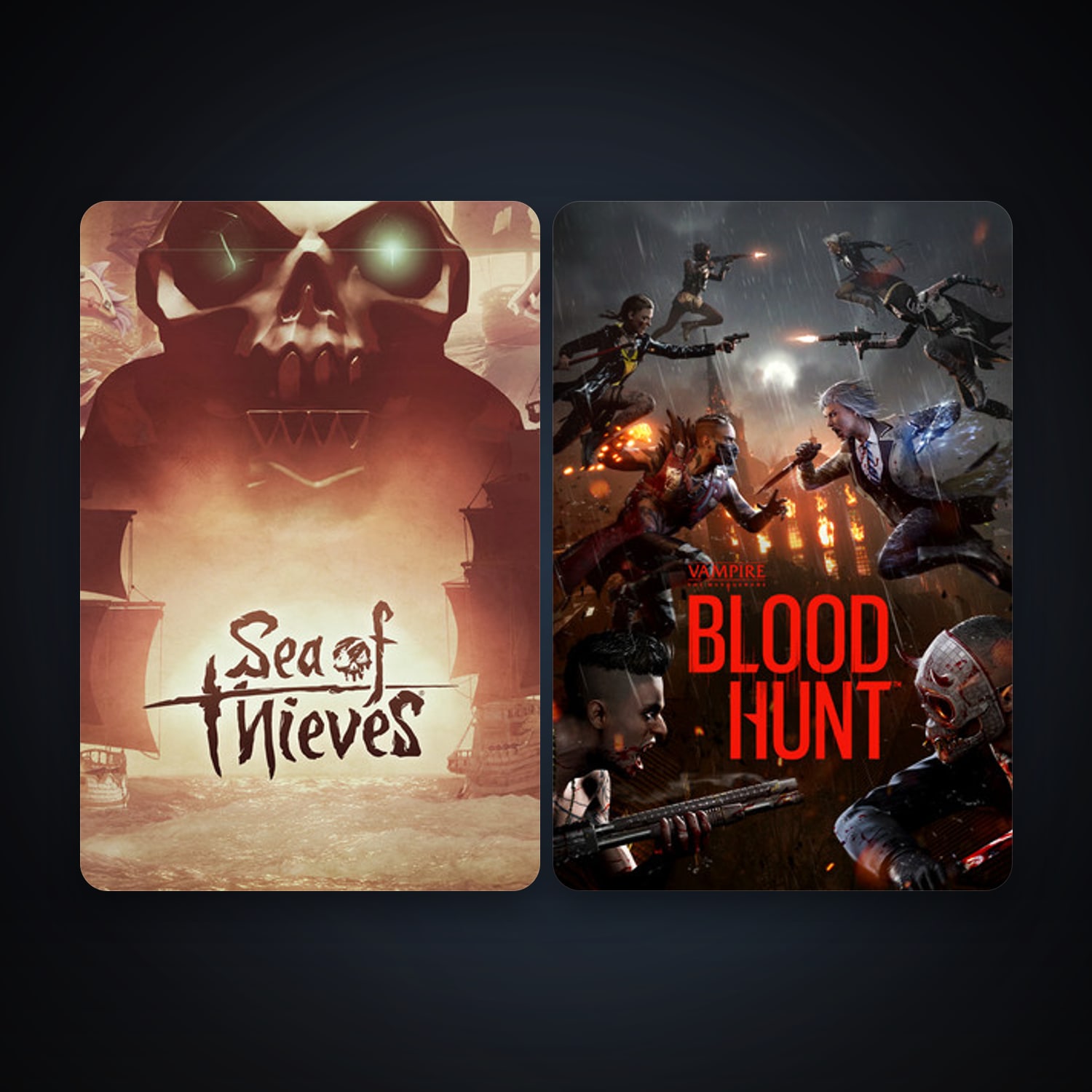 Vampire: The Masquerade - Bloodhunt + Sea of Thieves, 2 games, clean — HabibiAccounts