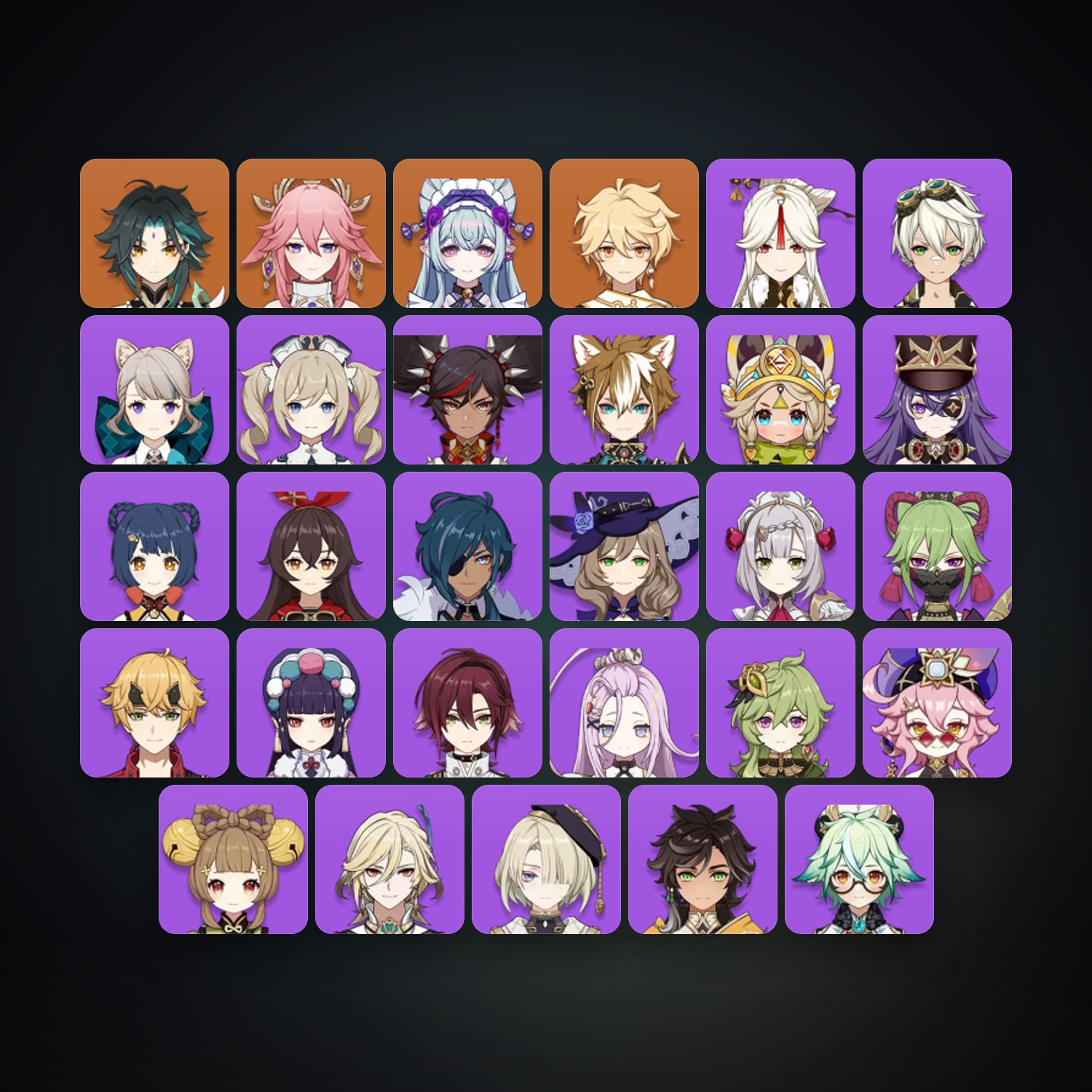 Genshin Impact | AR 49 | 29 Chars | 3× 5★ — HabibiAccounts
