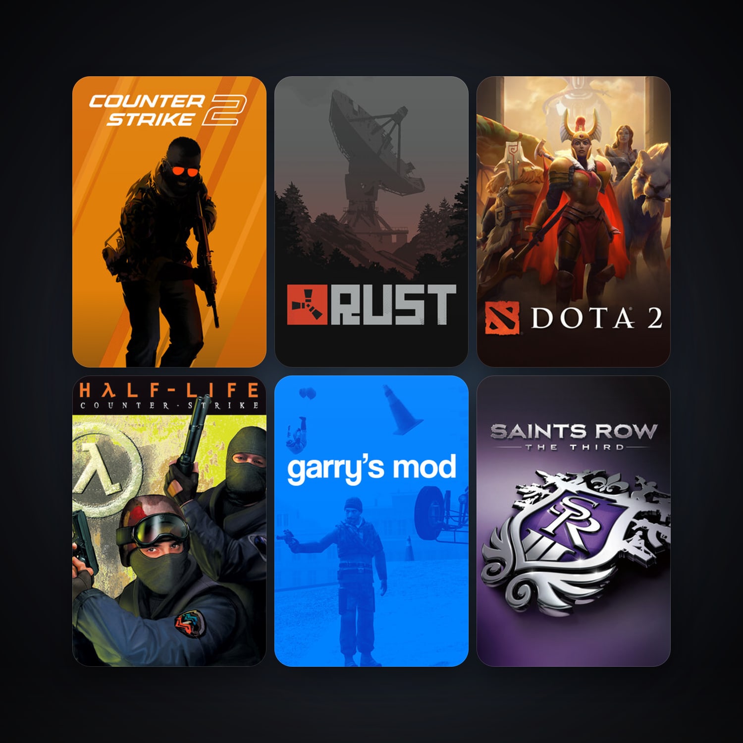 Counter-Strike + Dota 2, 72 games, Steam 51, clean — HabibiAccounts
