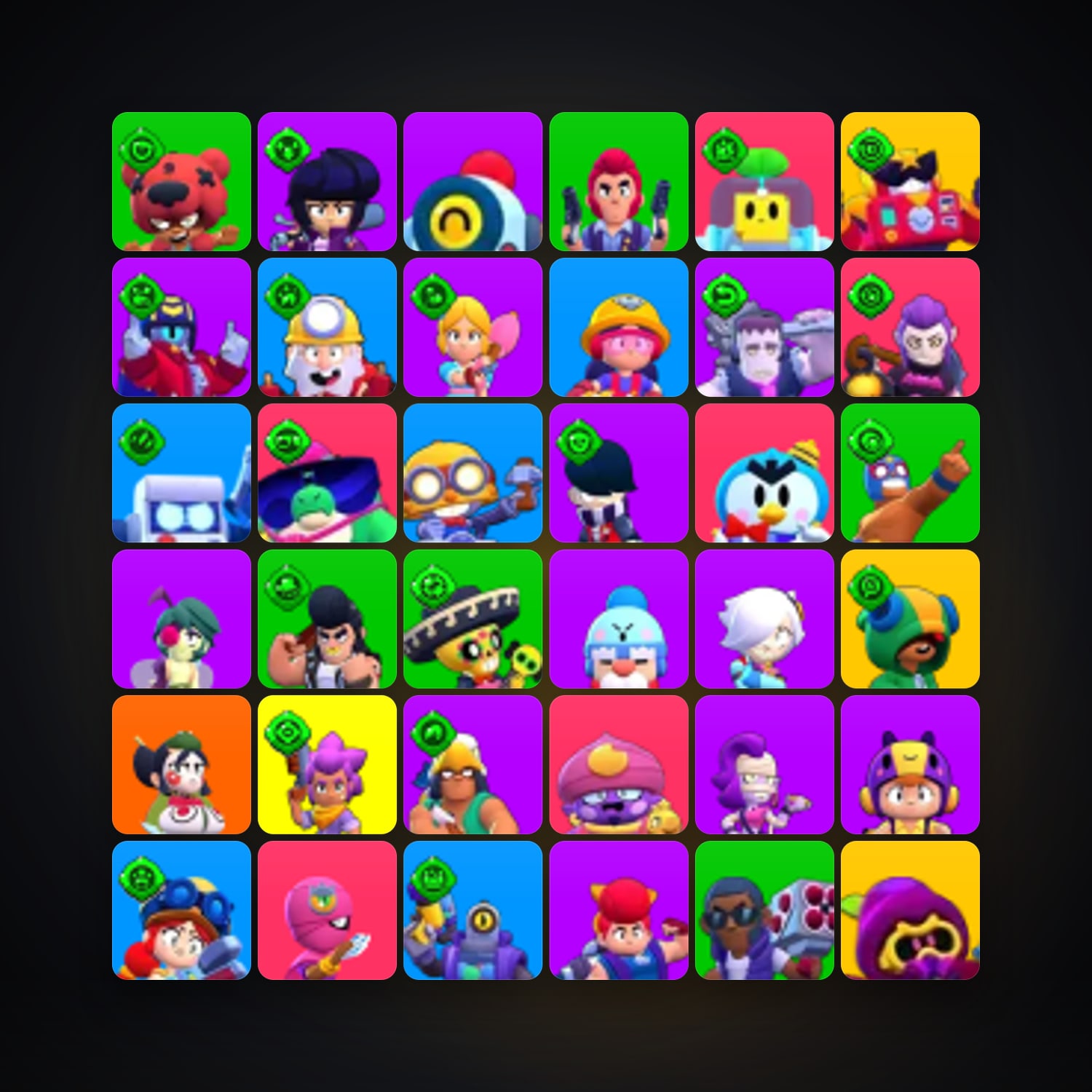 106 Brawlers | 51.8K Trophies — Supercell Account — HabibiAccounts