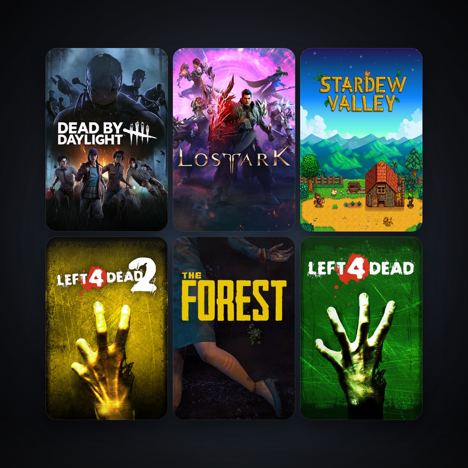 Left 4 Dead + Left 4 Dead 2, 28 games, clean — HabibiAccounts