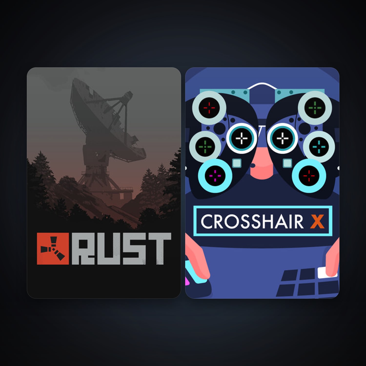 Rust + Crosshair X, 3 games, clean — HabibiAccounts