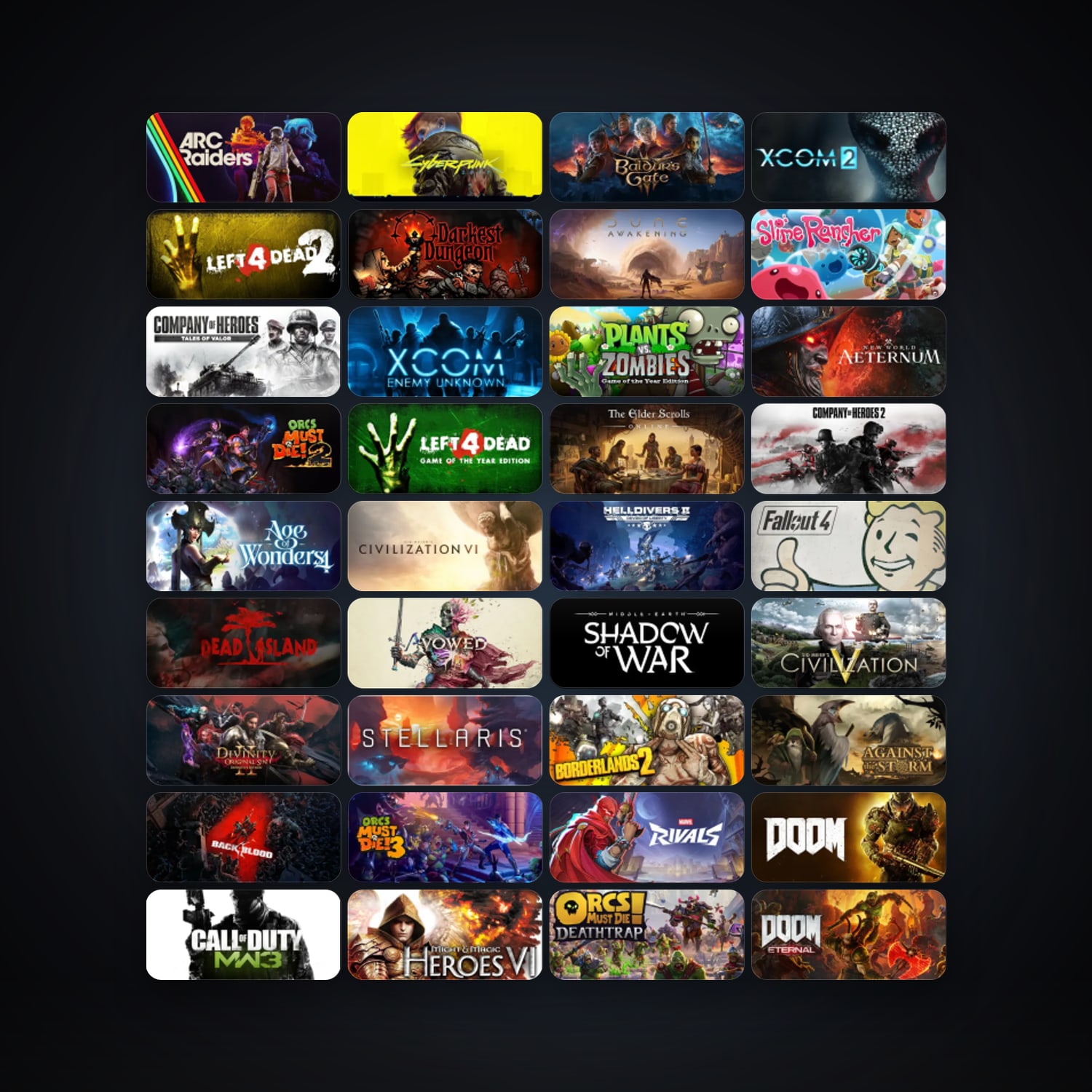 Steam 465 games, Steam 16, clean — HabibiAccounts