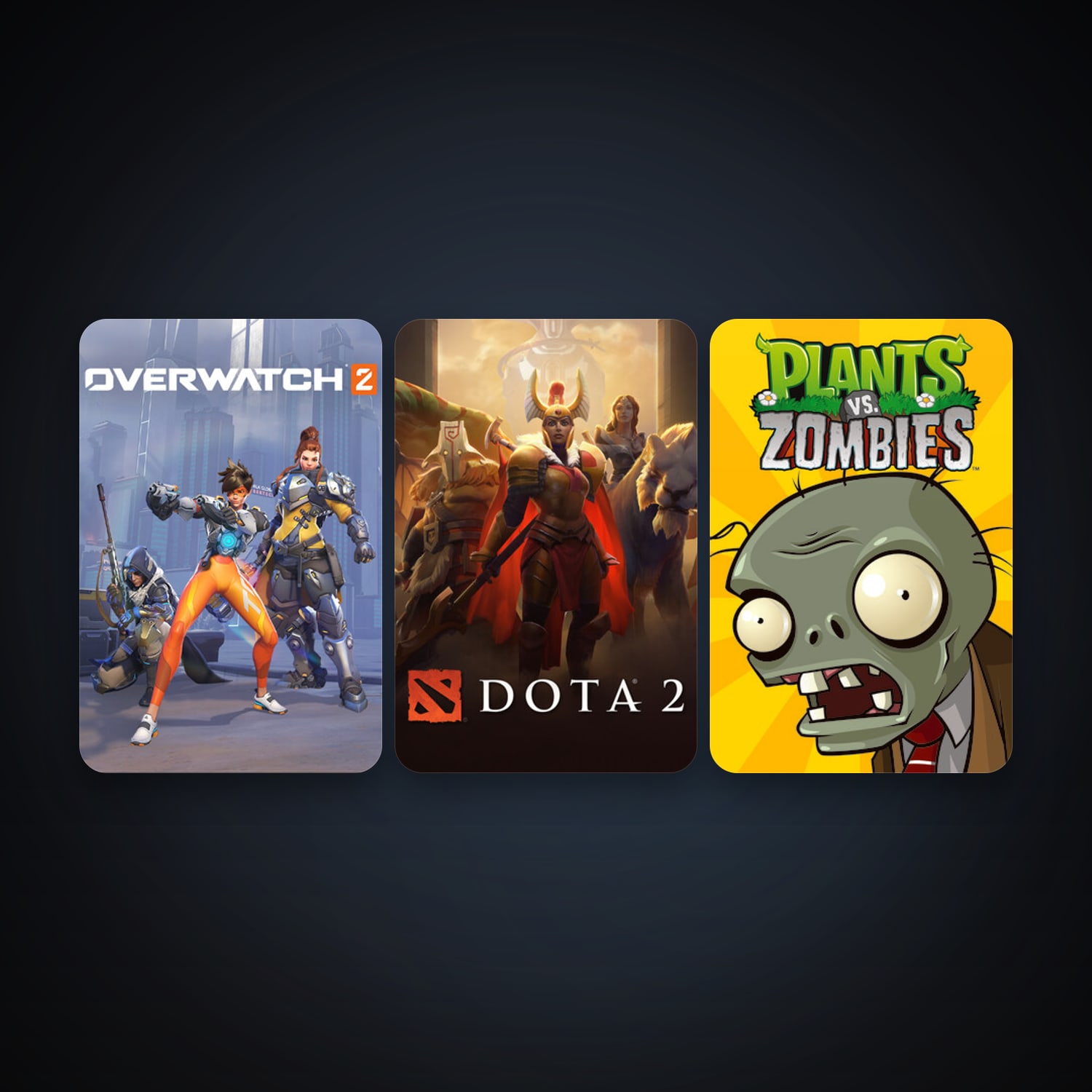 Dota 2 + Plants vs. Zombies GOTY Edition, 4 games, clean — HabibiAccounts