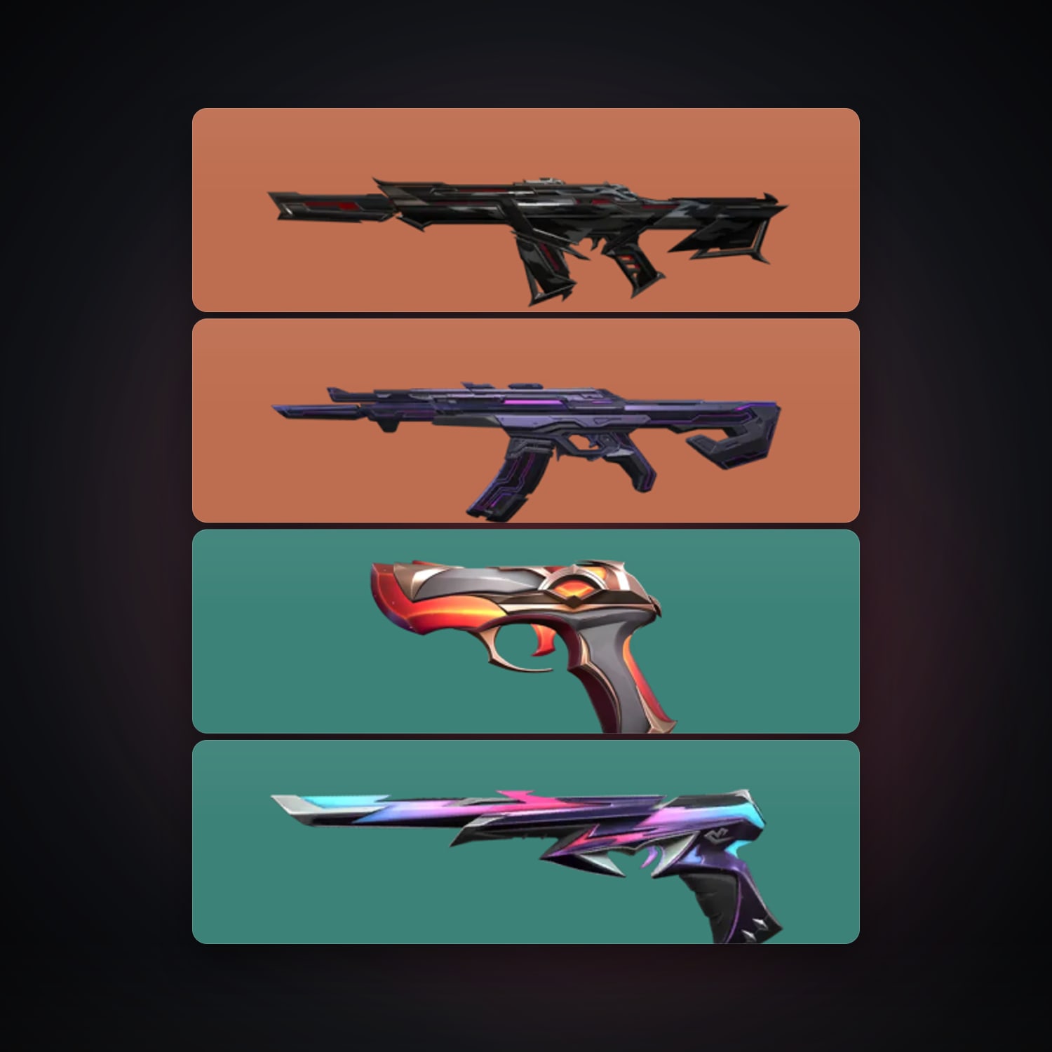 AP Silver 1 locker — 4 skins, lvl 66 — HabibiAccounts