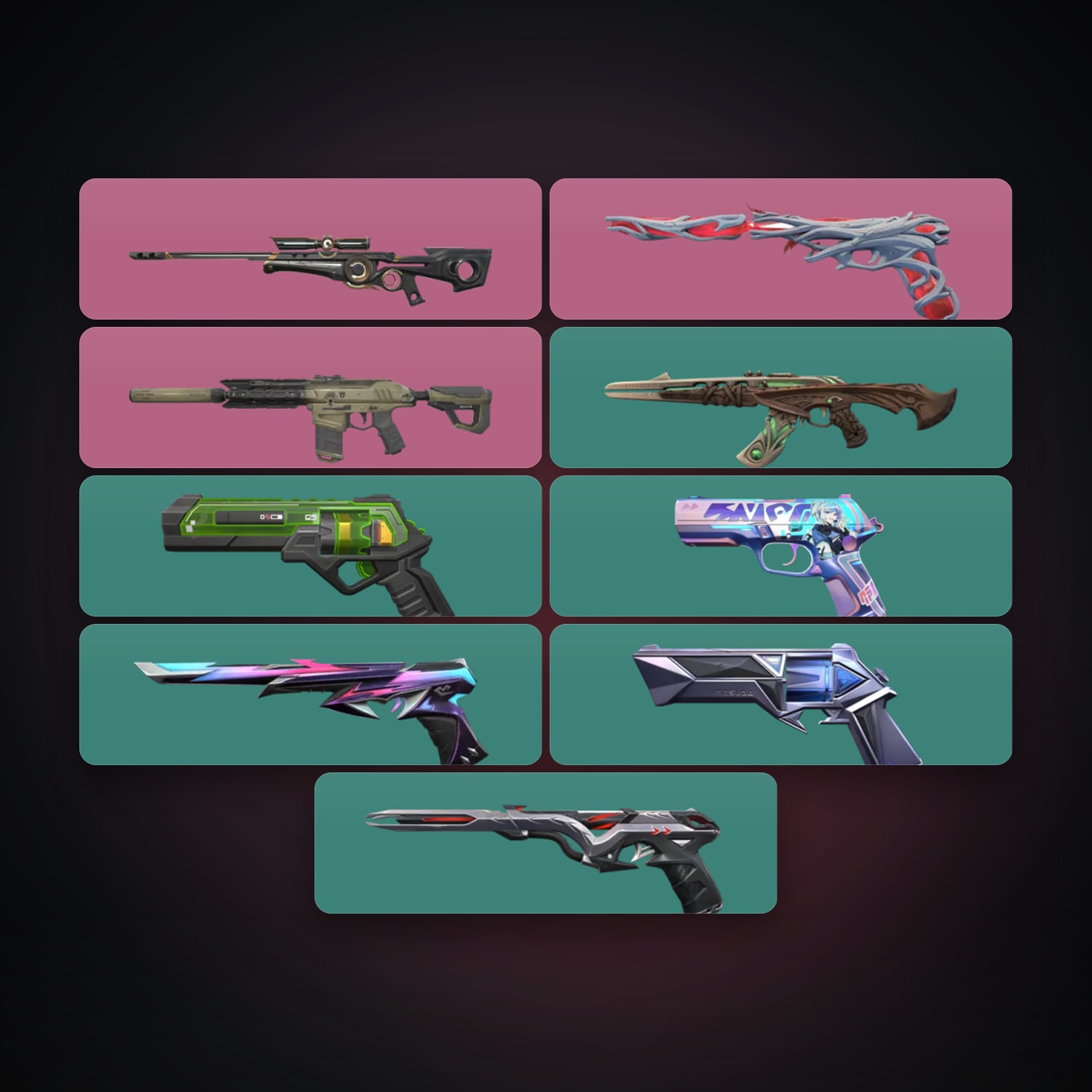 LA Gold 2 locker — 10 skins, lvl 154 — HabibiAccounts
