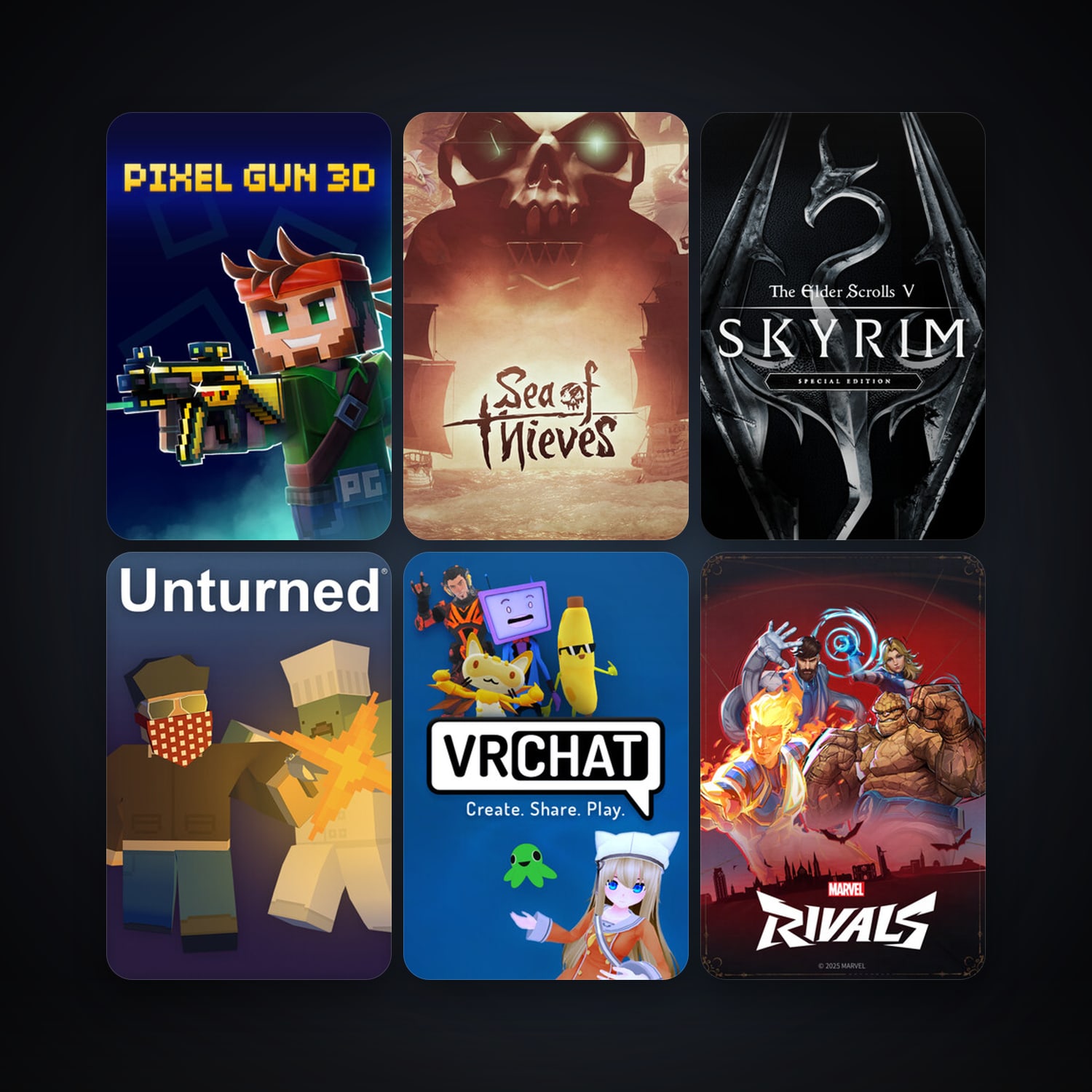 Hotline Miami + Unturned, 17 games, clean — HabibiAccounts