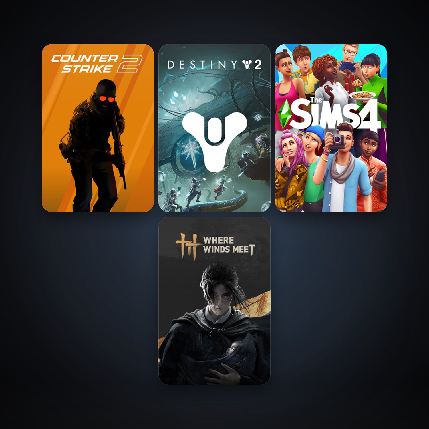 CS2 Prime + Destiny 2, 5 games, clean — HabibiAccounts