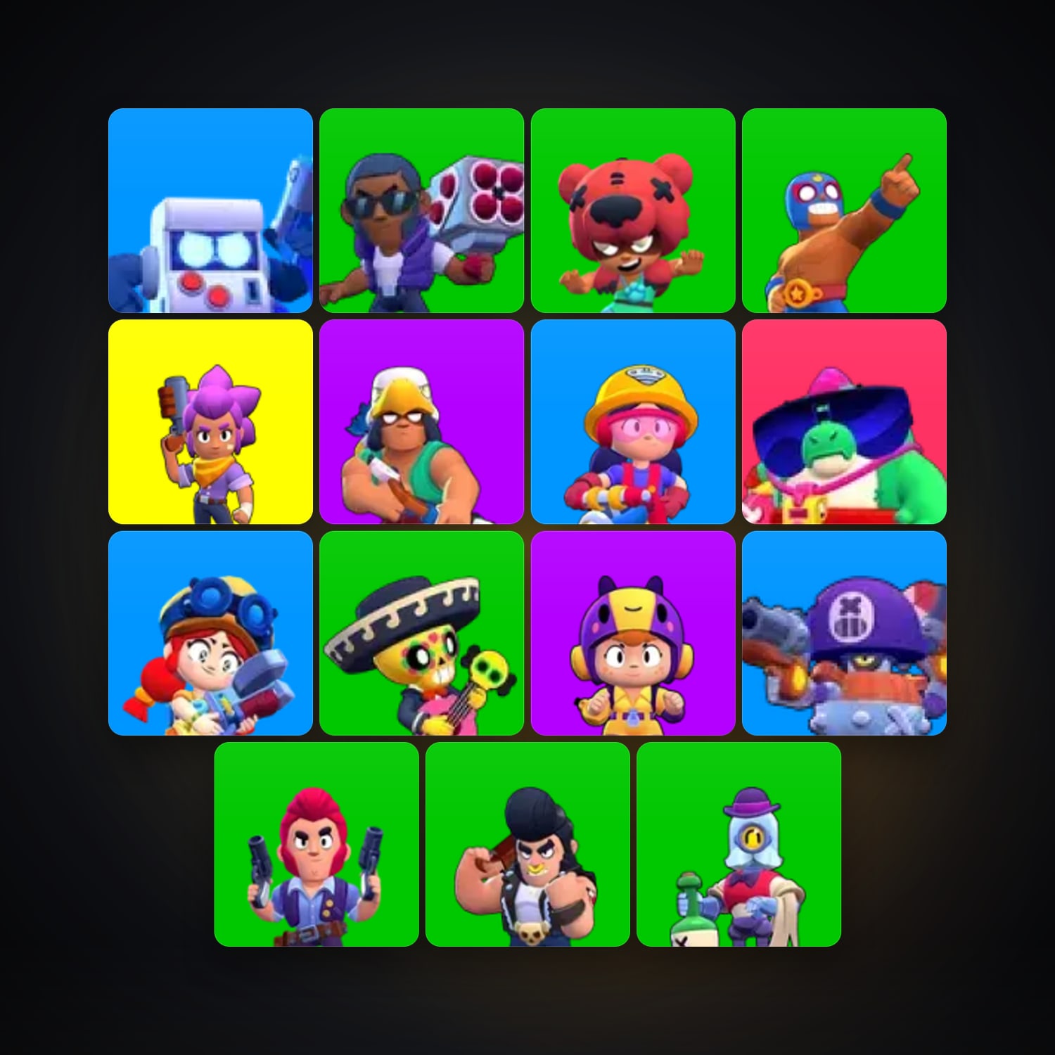 15 Brawlers | 950 Trophies — Supercell Account — HabibiAccounts