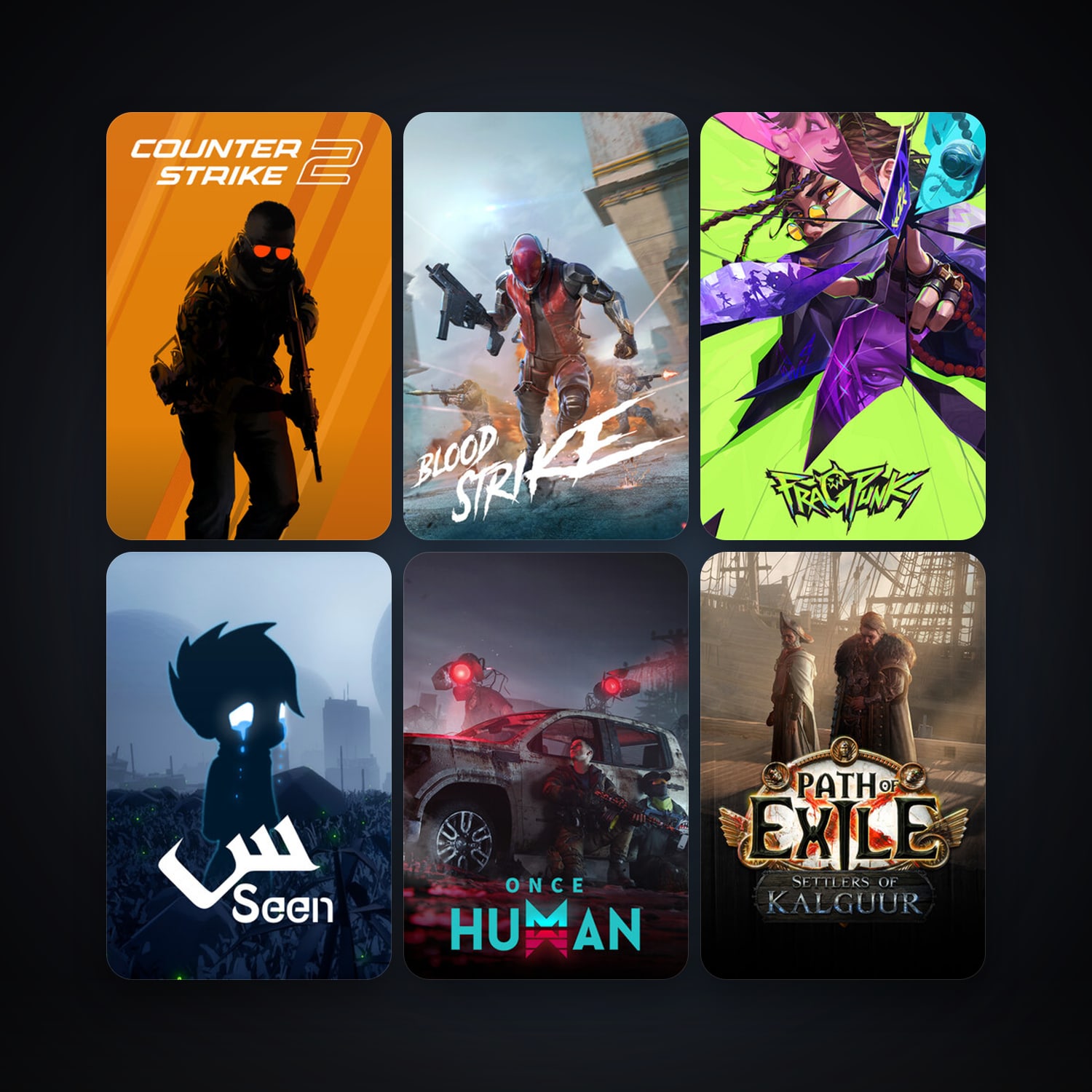 CS2 Prime + Path of Exile, 7 games, clean — HabibiAccounts