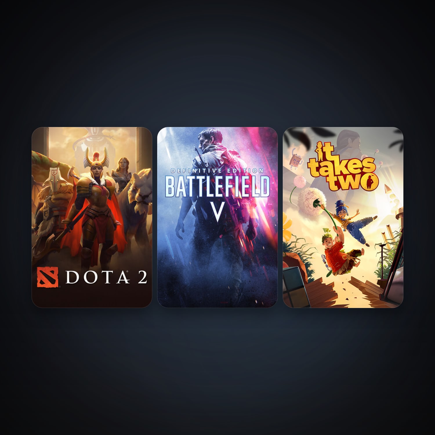 Dota 2 + Free CS2 (No Prime), 5 games, clean — HabibiAccounts