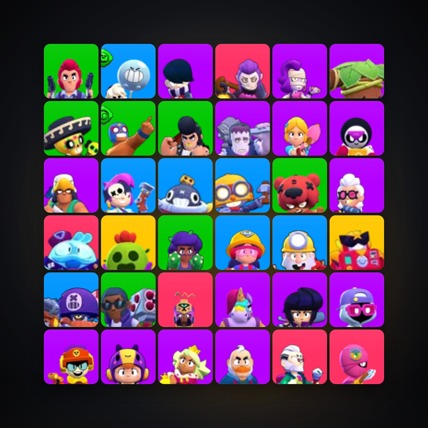 63 Brawlers | 17.6K Trophies — Supercell Account — HabibiAccounts