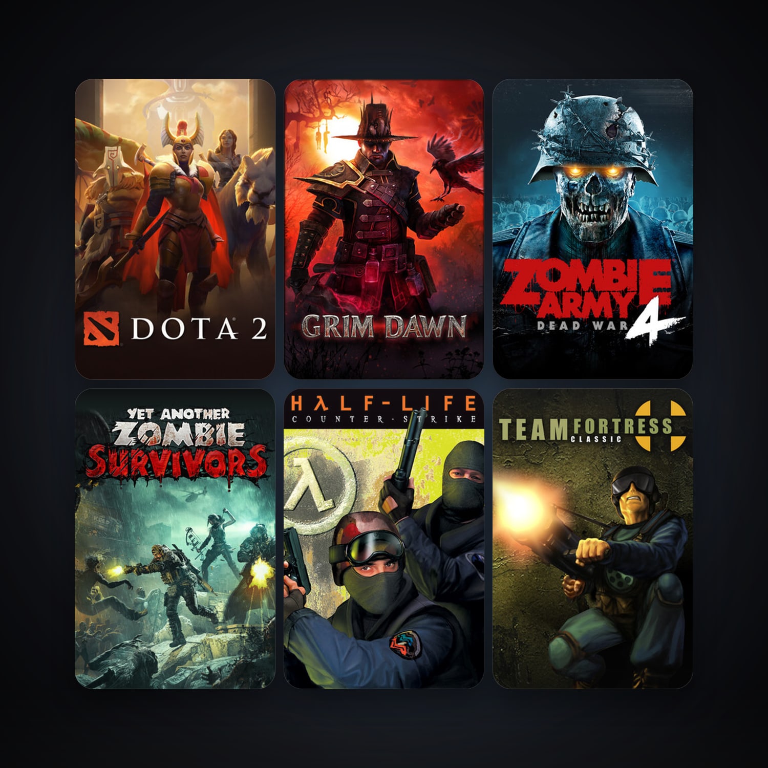 Counter-Strike + Team Fortress Classic, 28 games, clean — HabibiAccounts